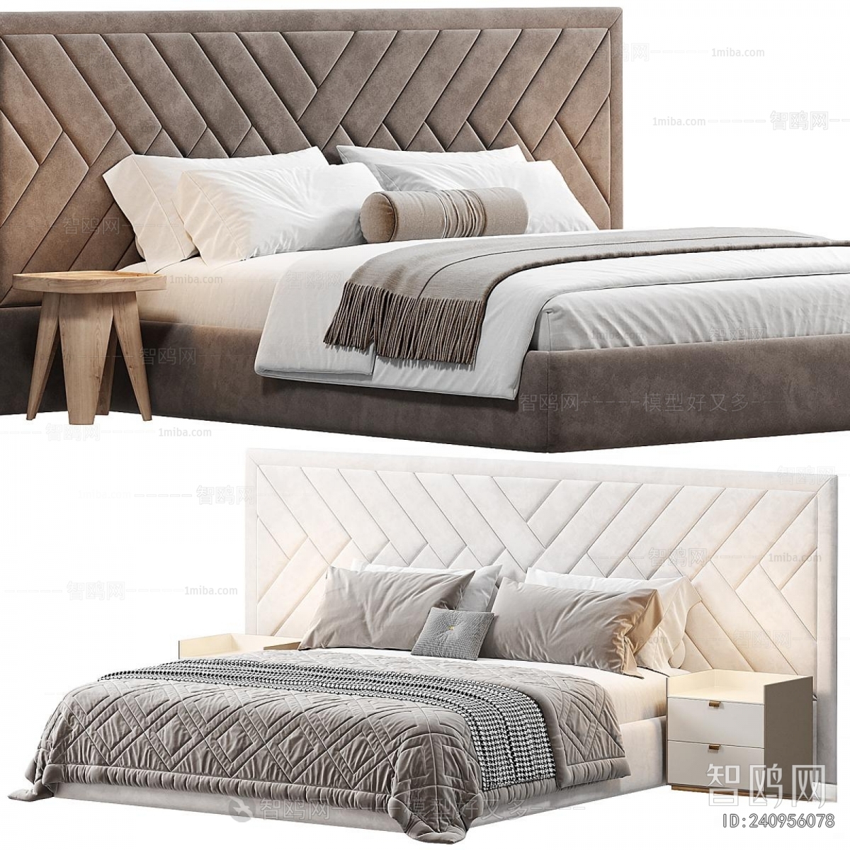 Modern Double Bed