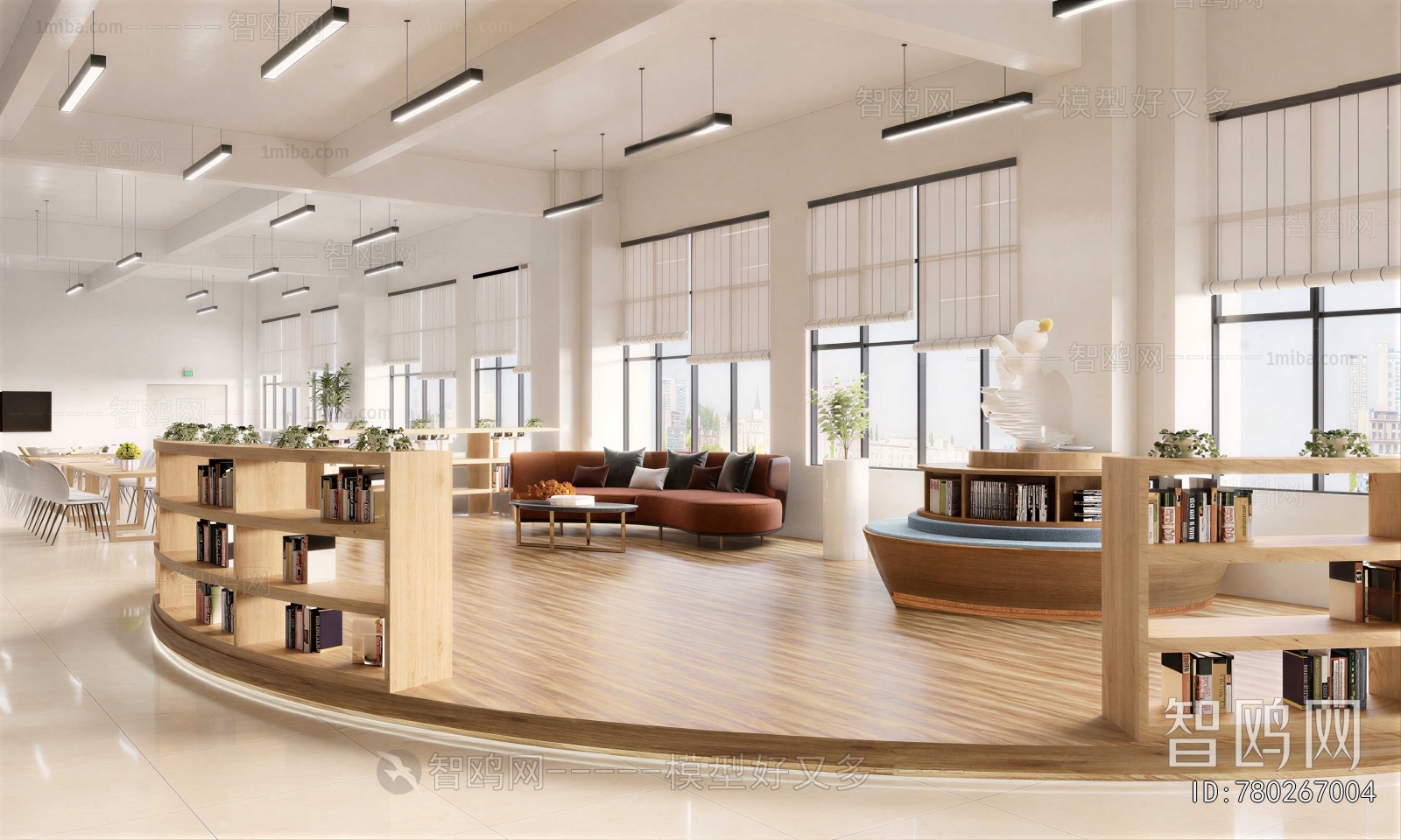 Modern Office Rest Area