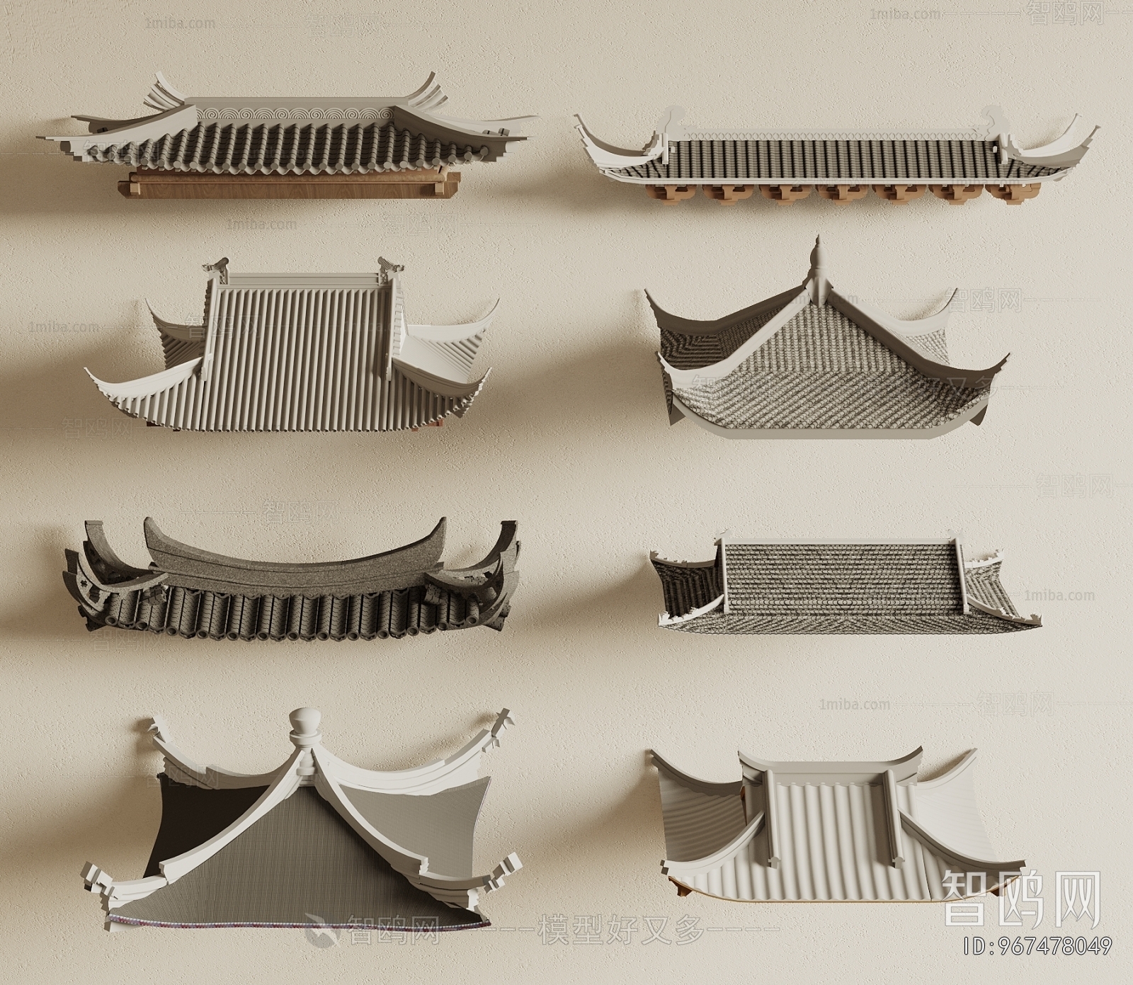 Chinese Style Building Component