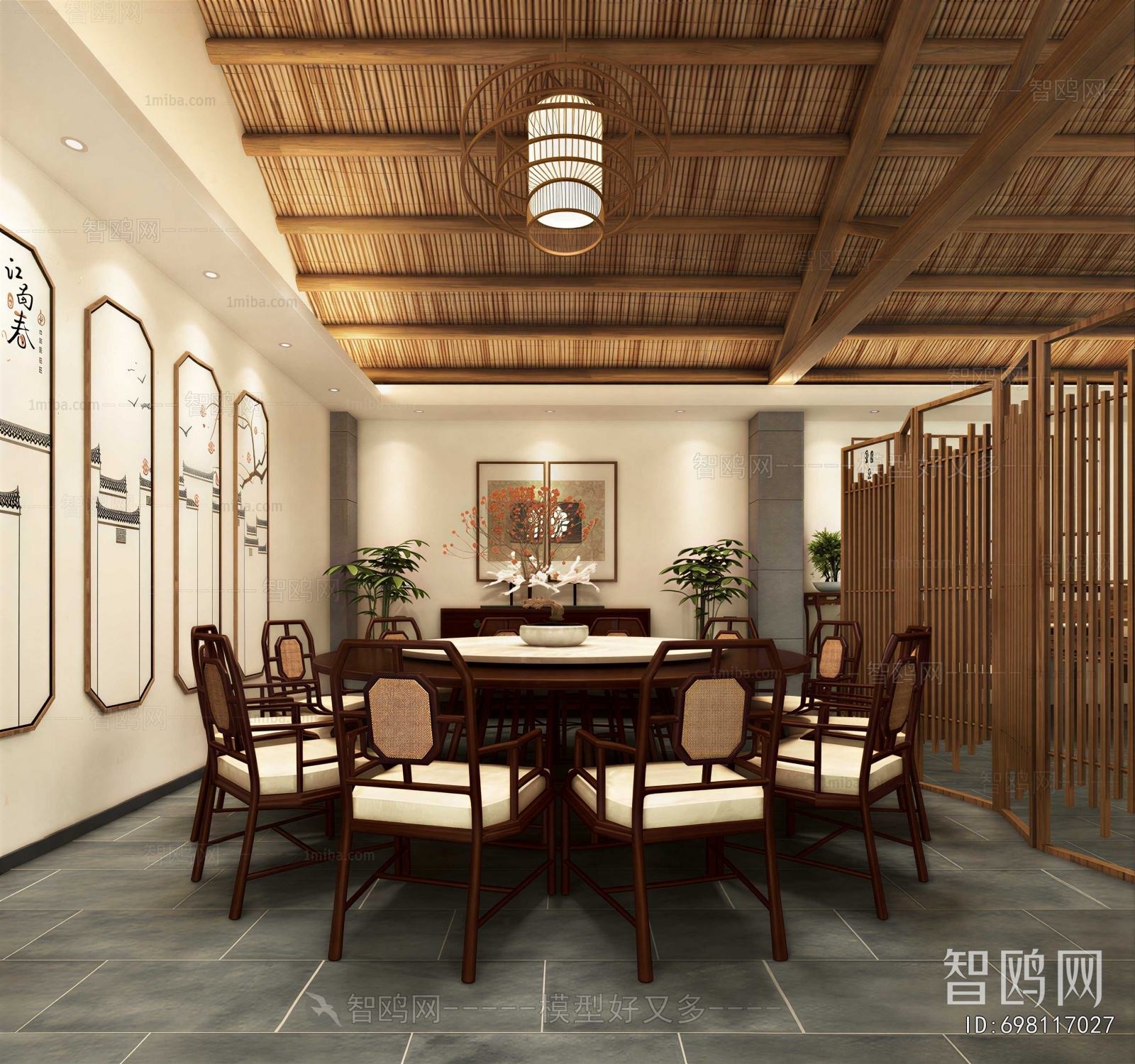 New Chinese Style Restaurant Box