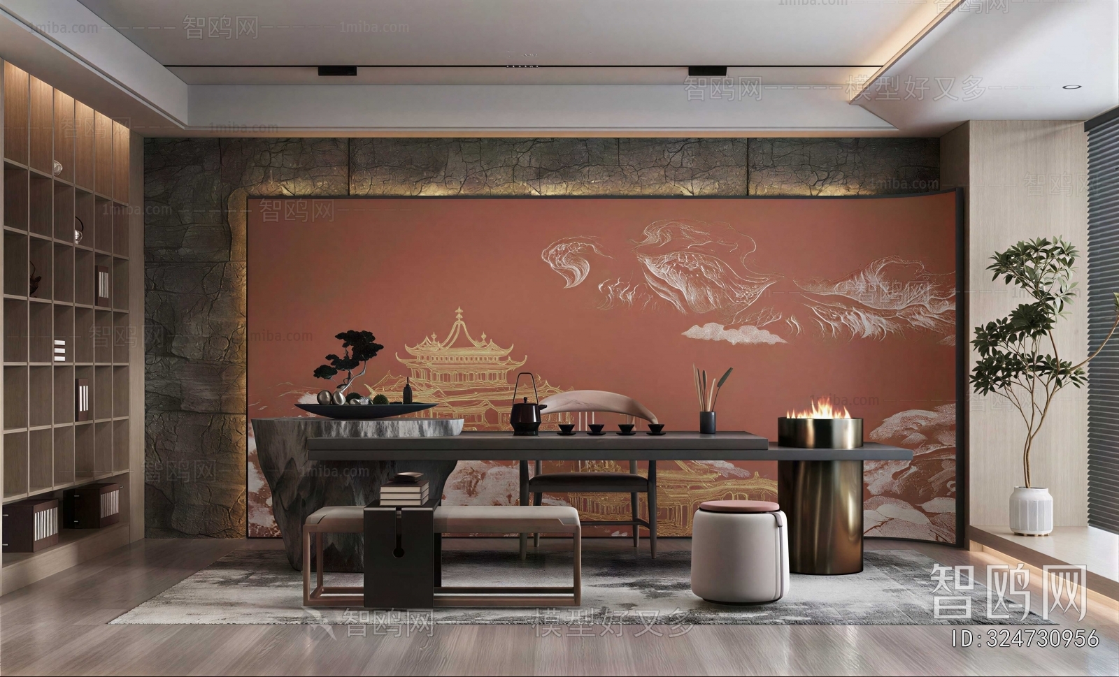 New Chinese Style Tea House