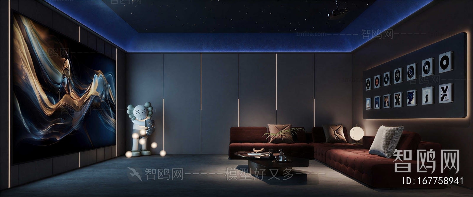 Modern Audiovisual Room