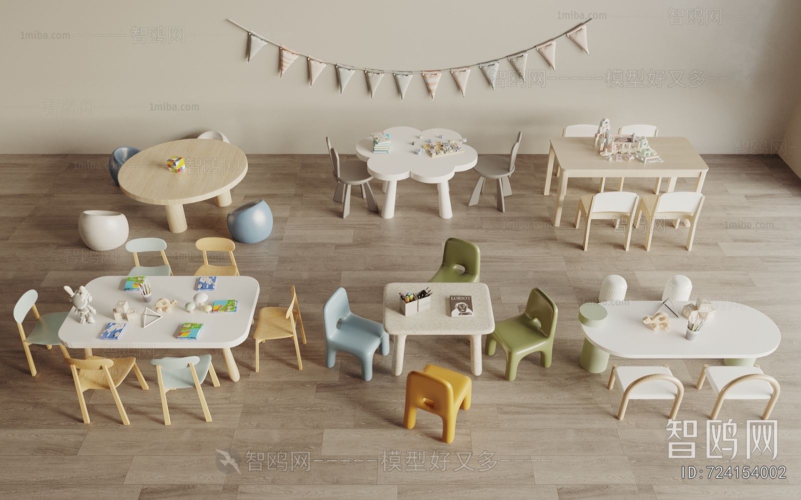 Modern Children's Table/chair