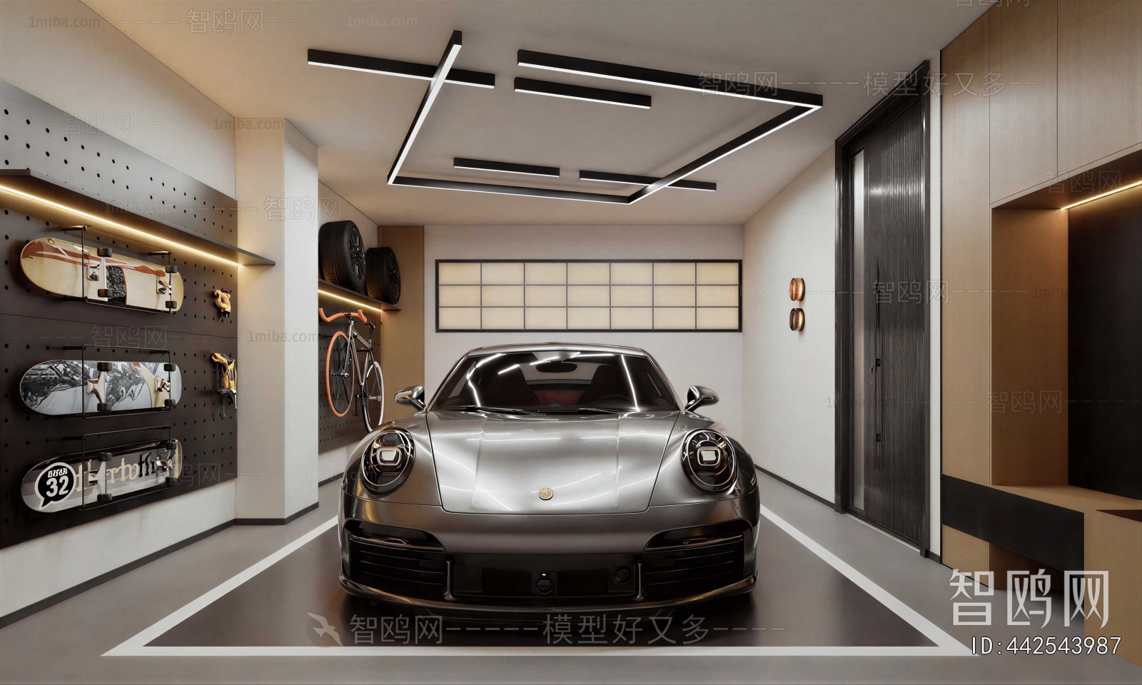 Modern Underground Garage
