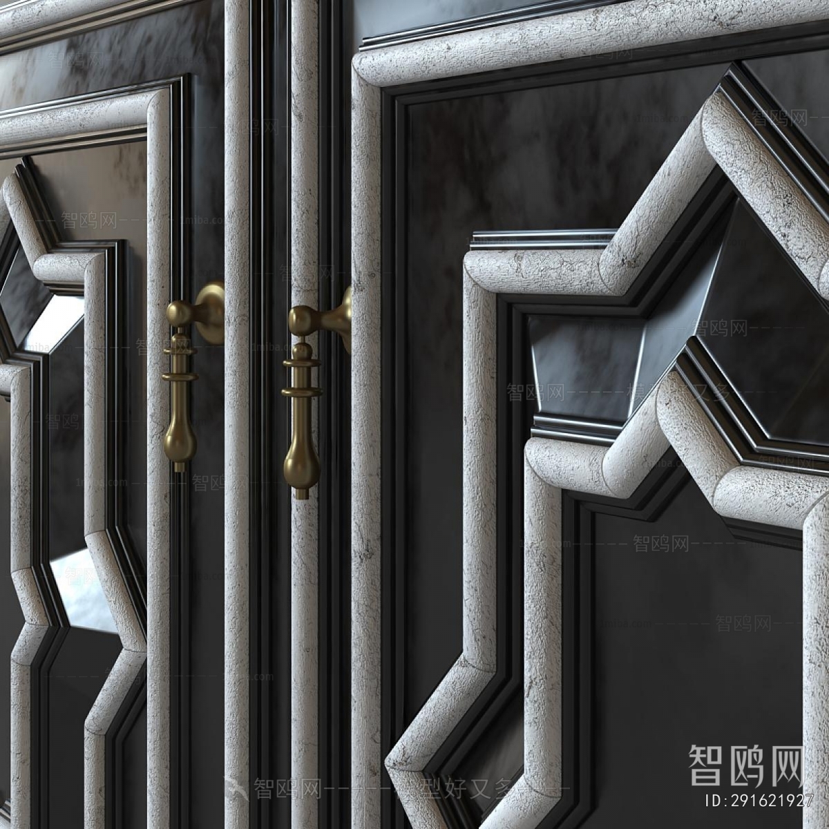 Simple European Style Sideboard