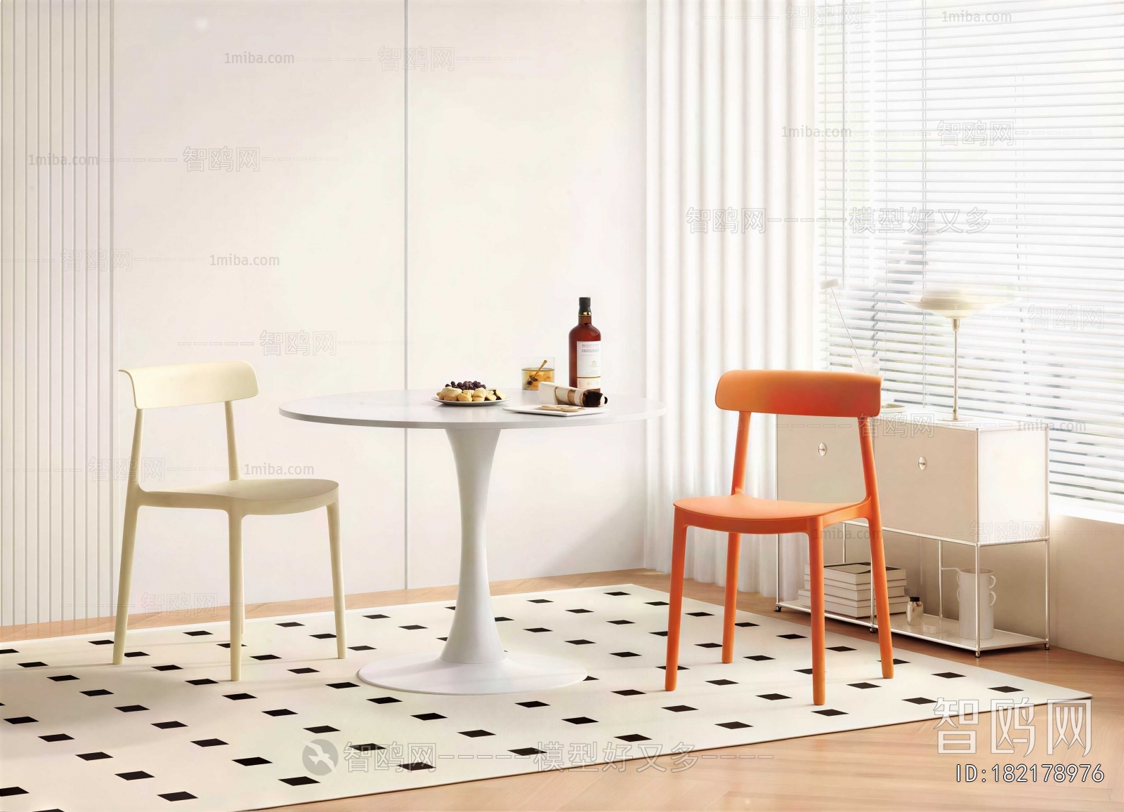 Modern Leisure Table And Chair