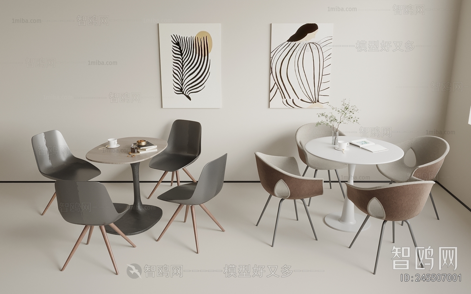 Modern Leisure Table And Chair