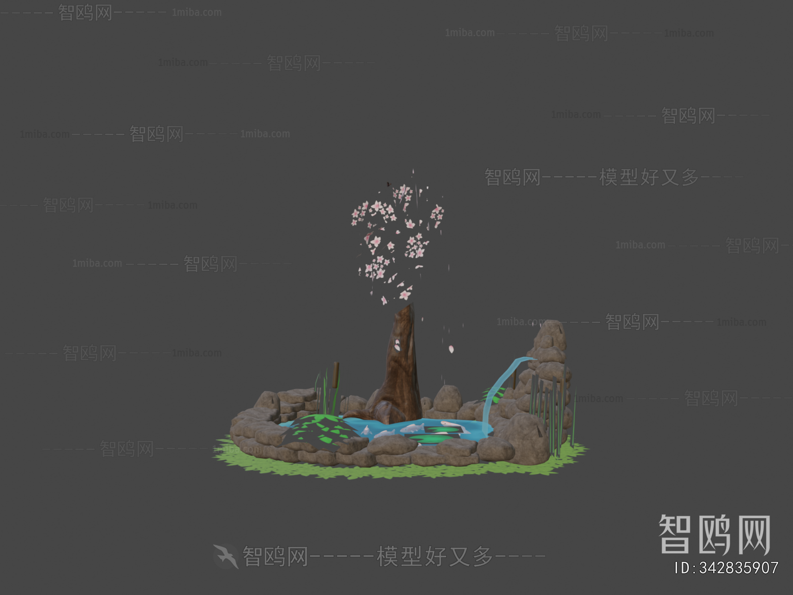 Modern Rockery Waterscape