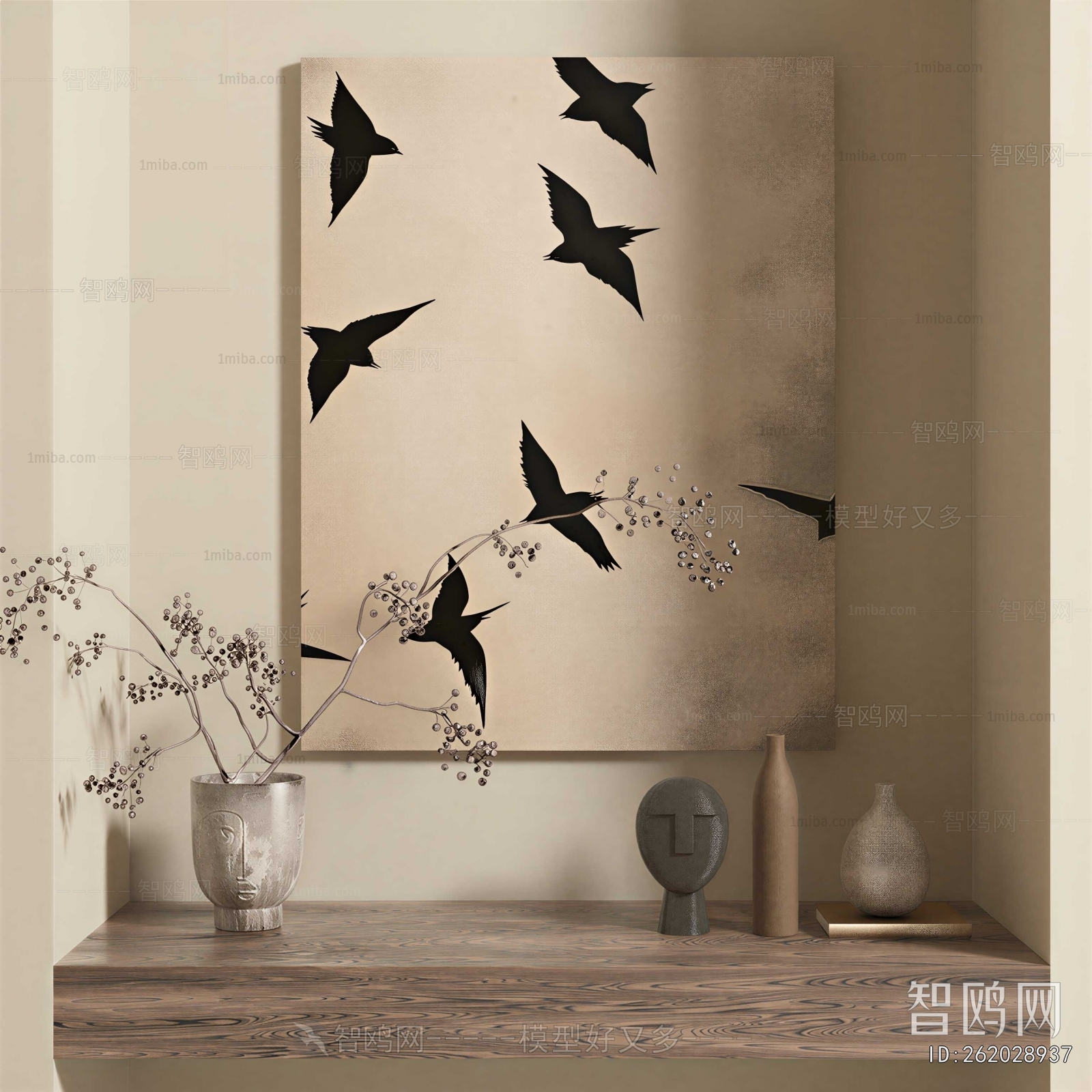 Wabi-sabi Style Painting