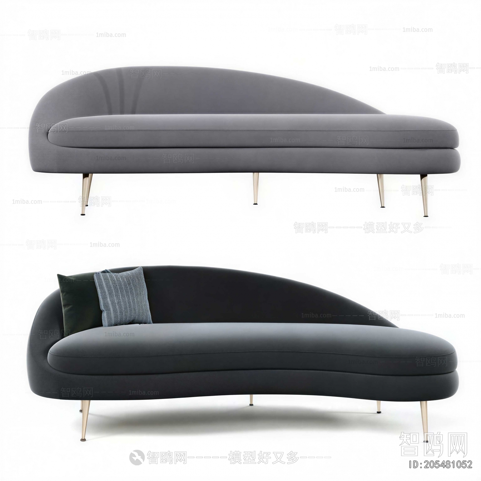Modern Curved Sofa