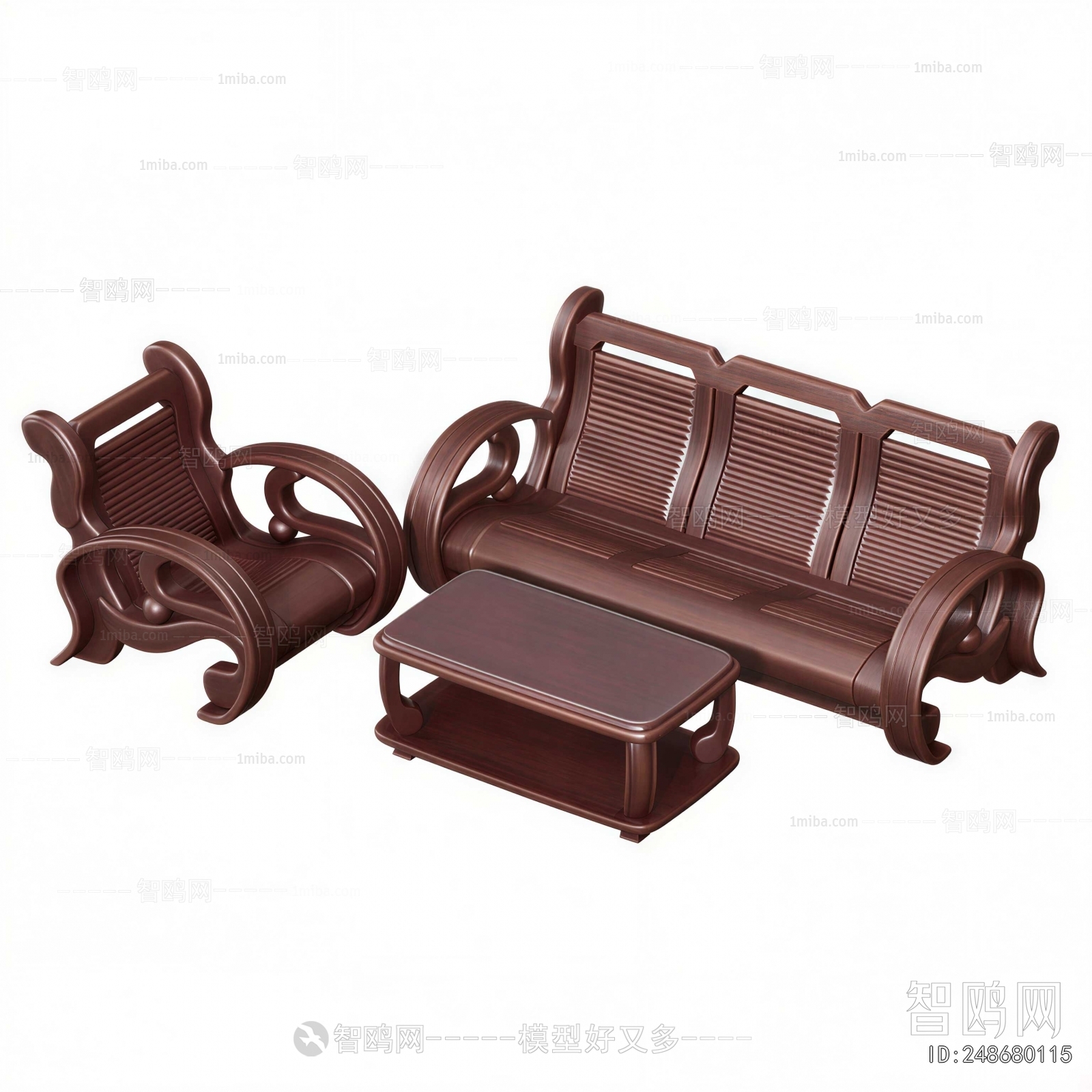 Chinese Style Sofa Combination