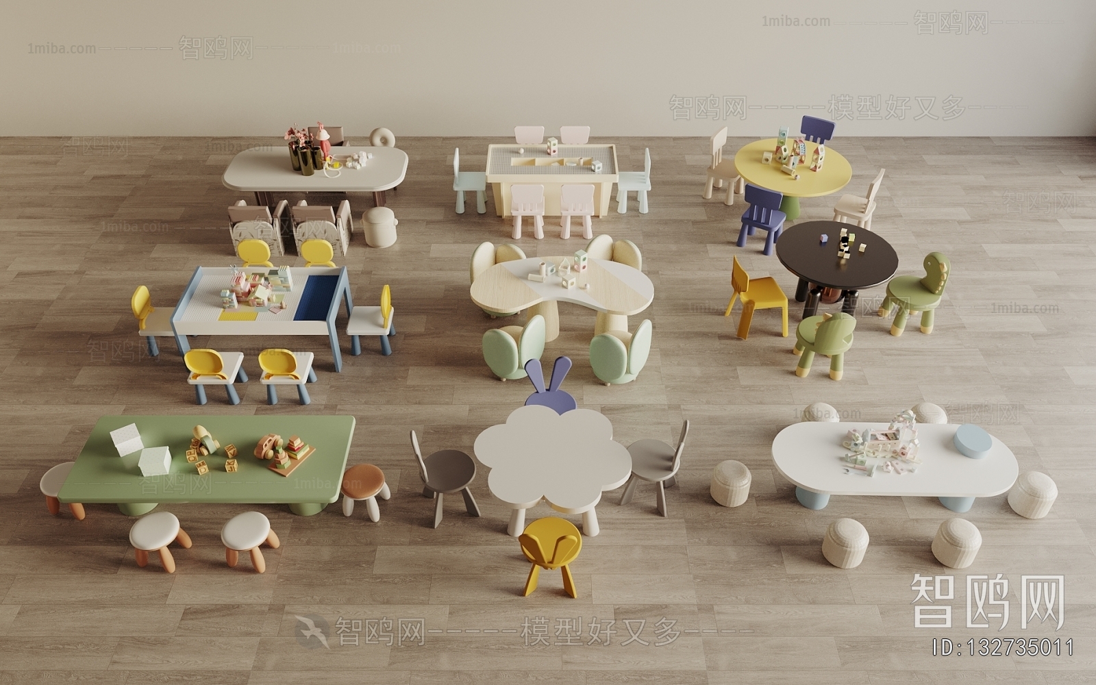 Modern Children's Table/chair