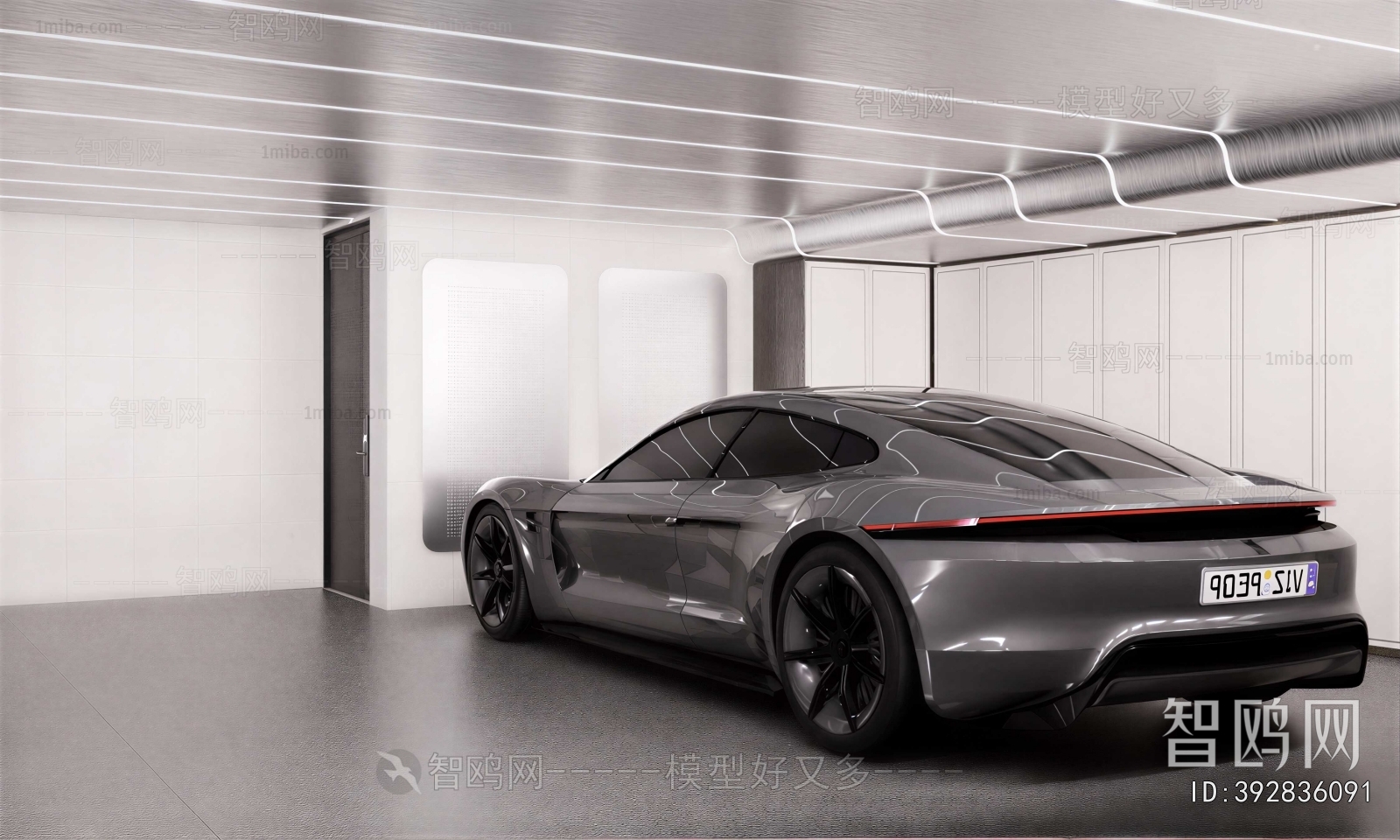 Modern Underground Garage