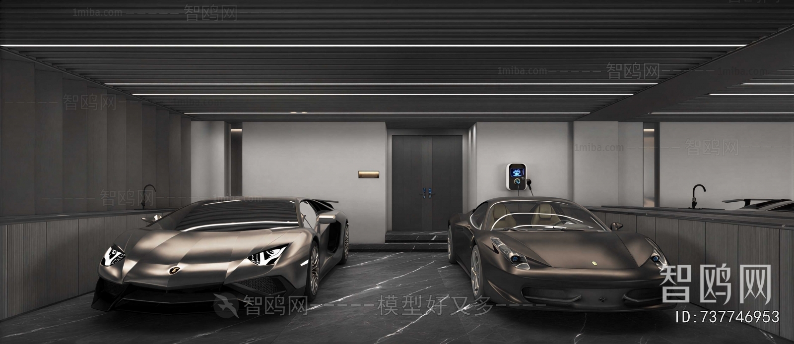 Modern Underground Garage