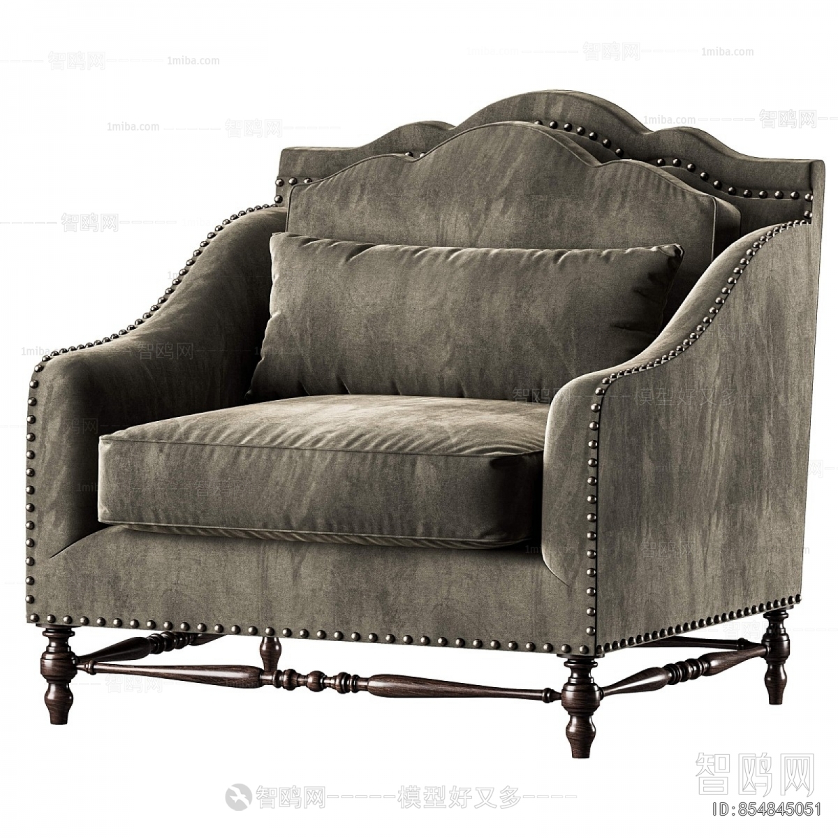 American Style Single Sofa