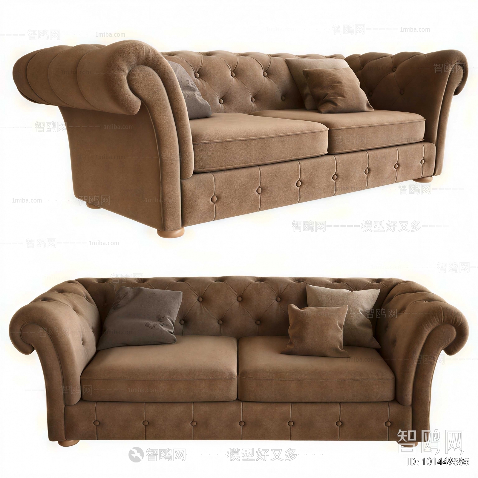 American Style A Sofa For Two