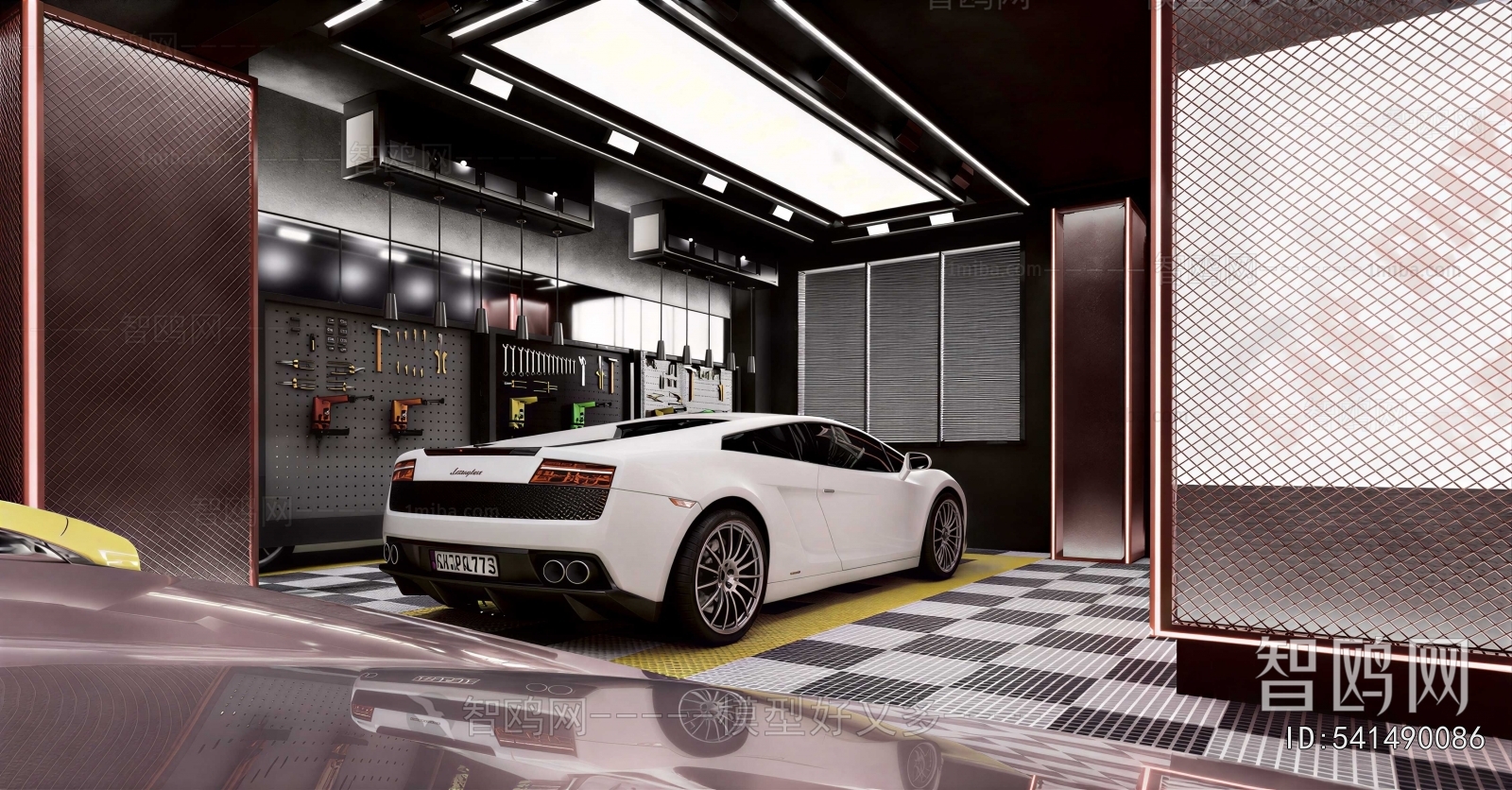 Modern Automobile Repair Shop