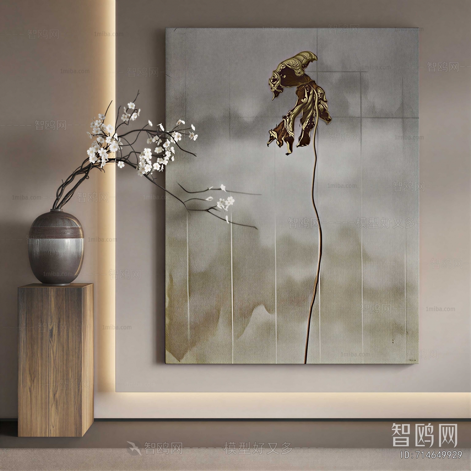 Wabi-sabi Style Painting