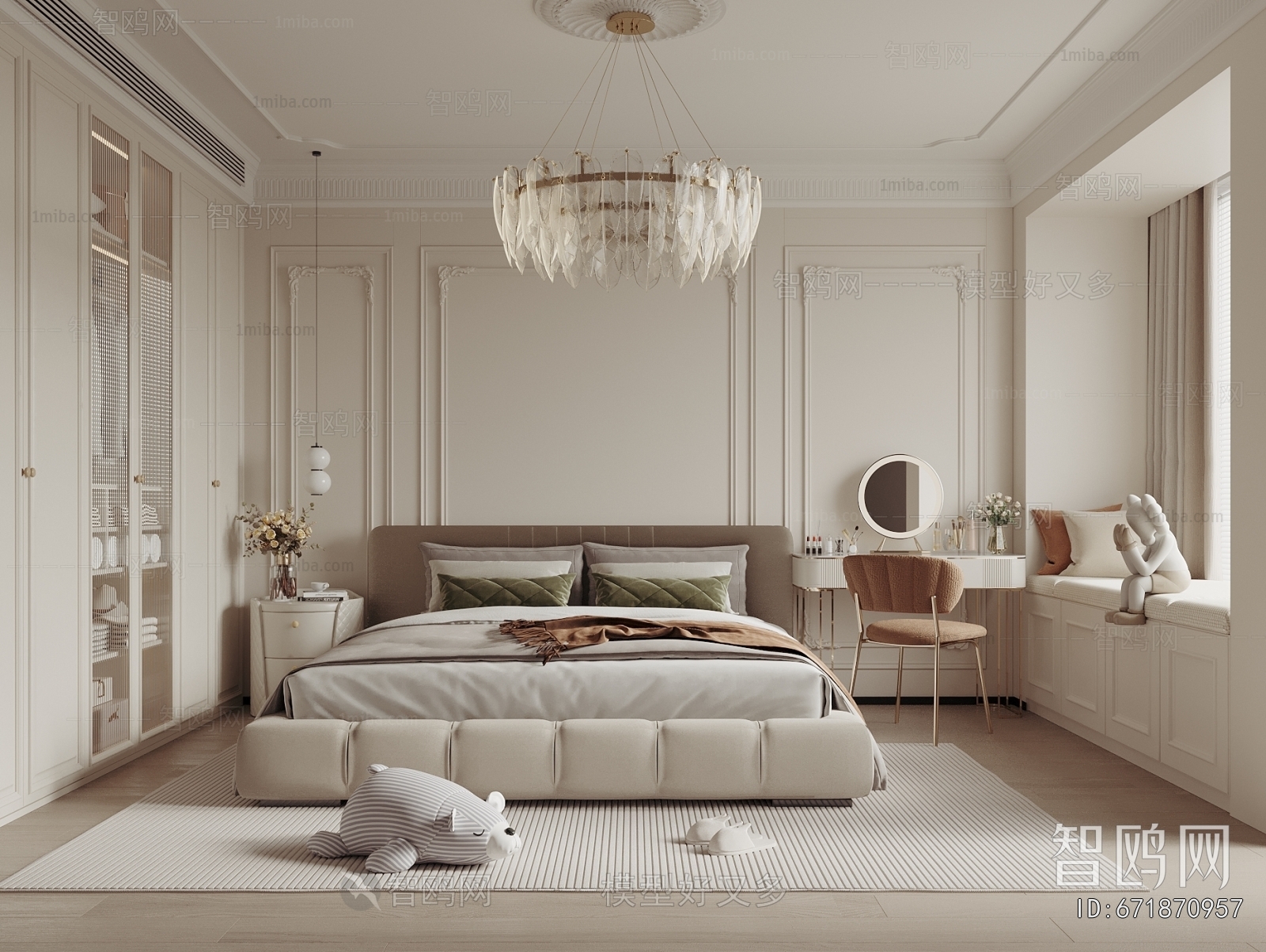 French Style Bedroom