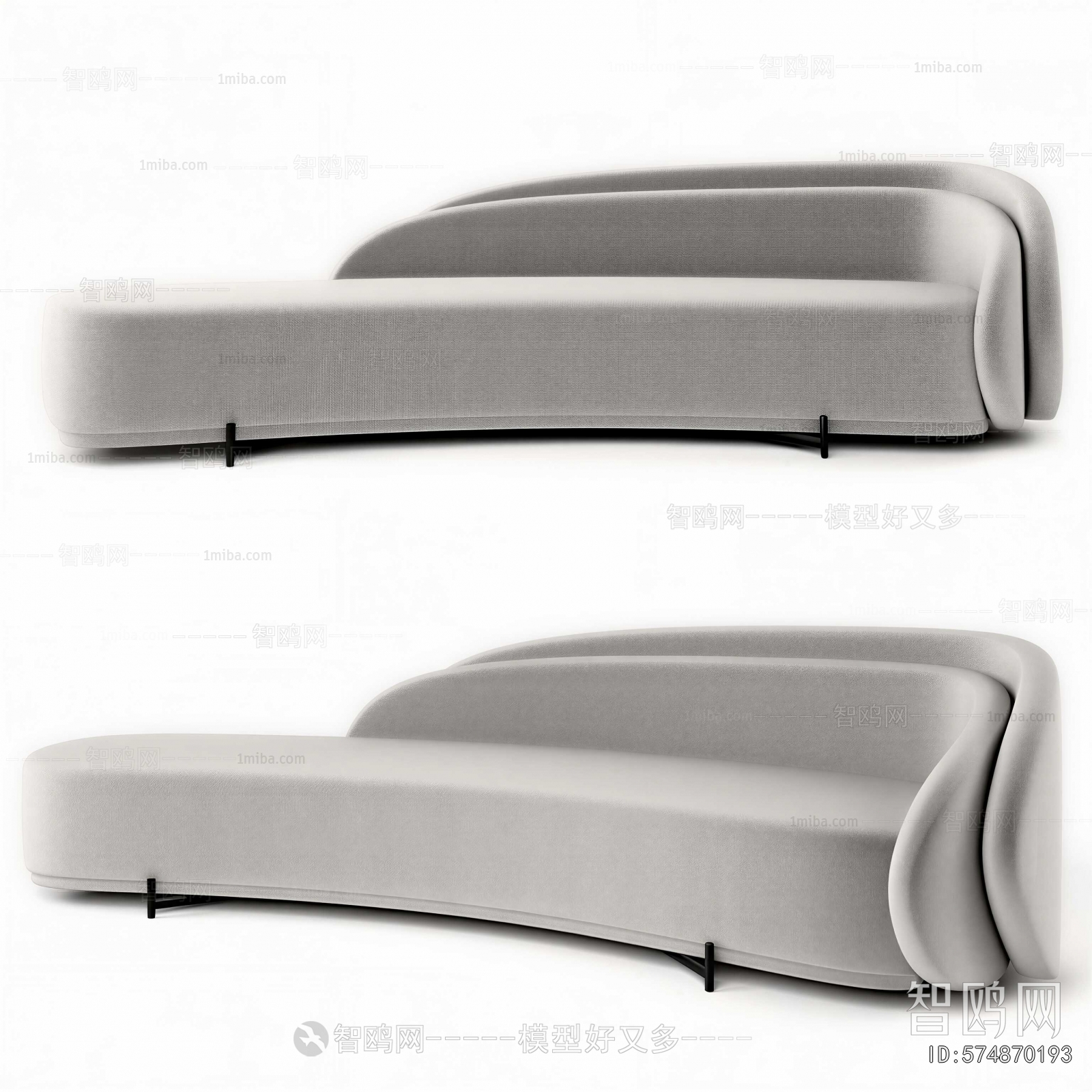 Modern Curved Sofa