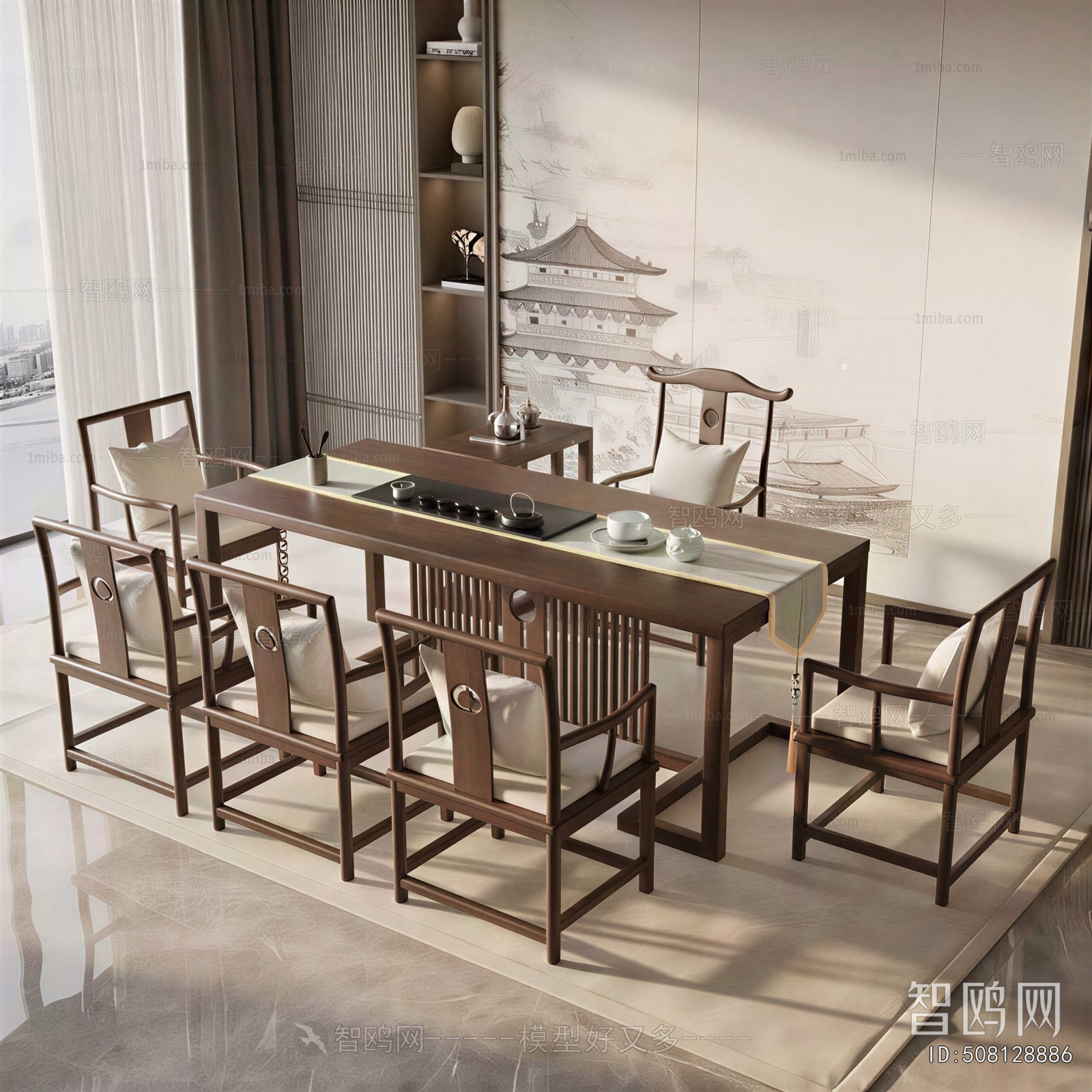New Chinese Style Tea Tables And Chairs