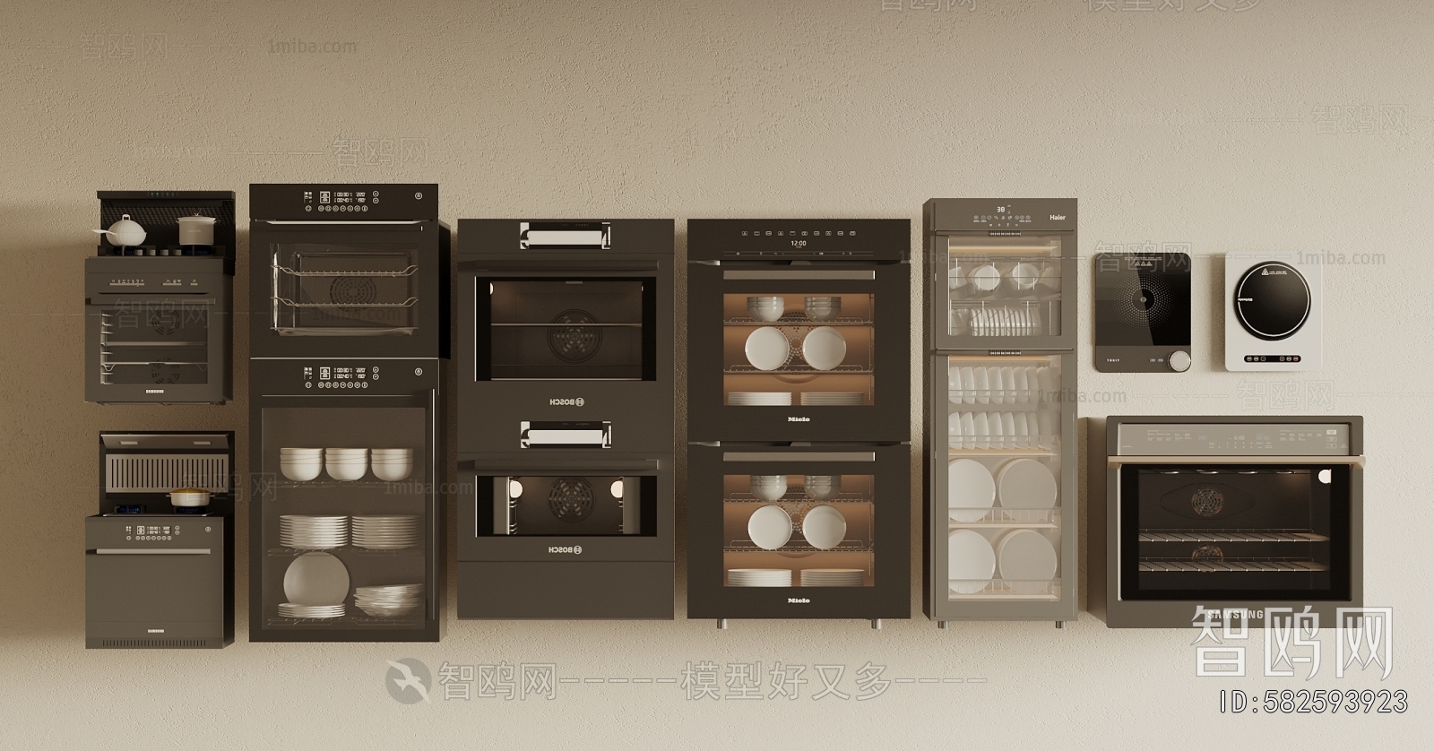 Modern Electric Kitchen Appliances