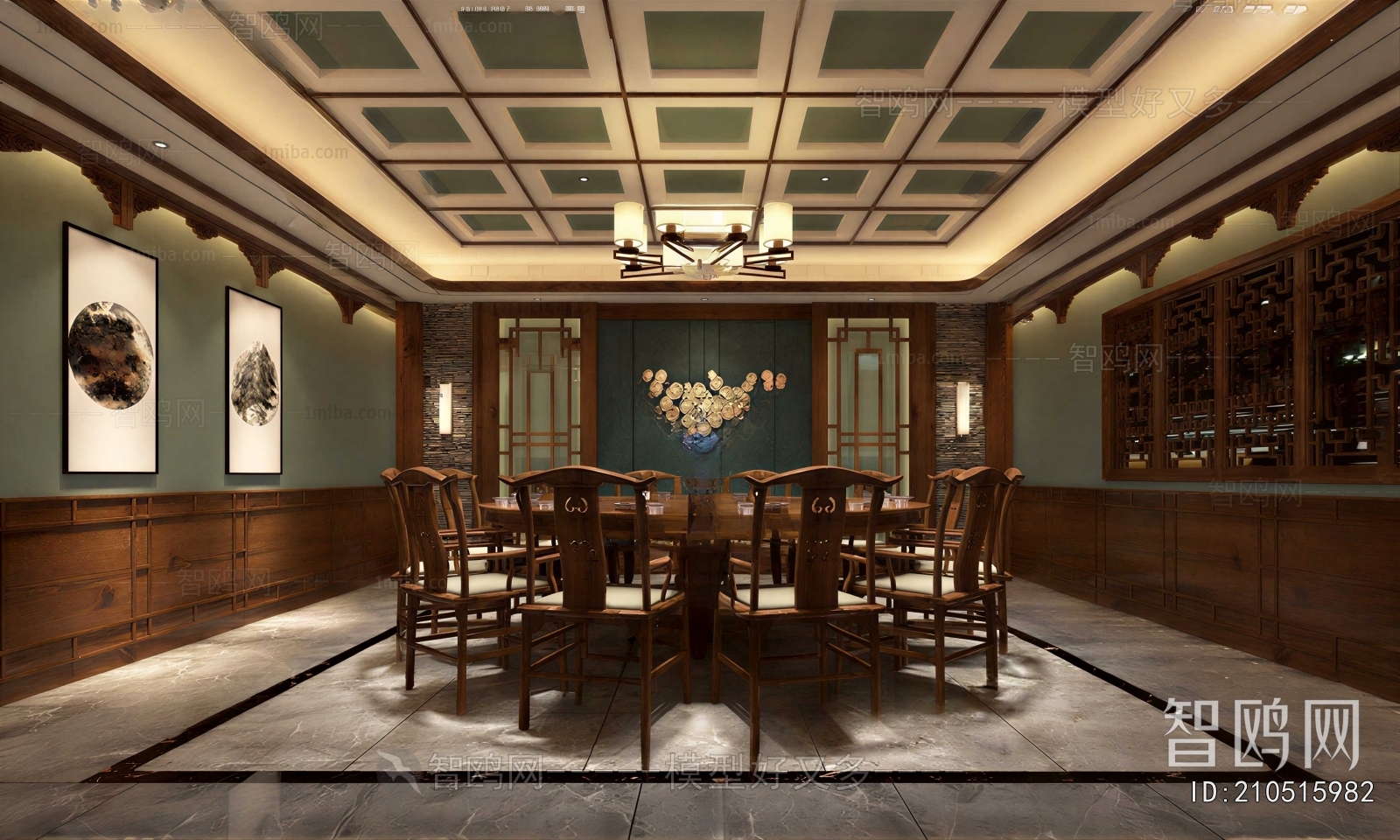 New Chinese Style Restaurant Box