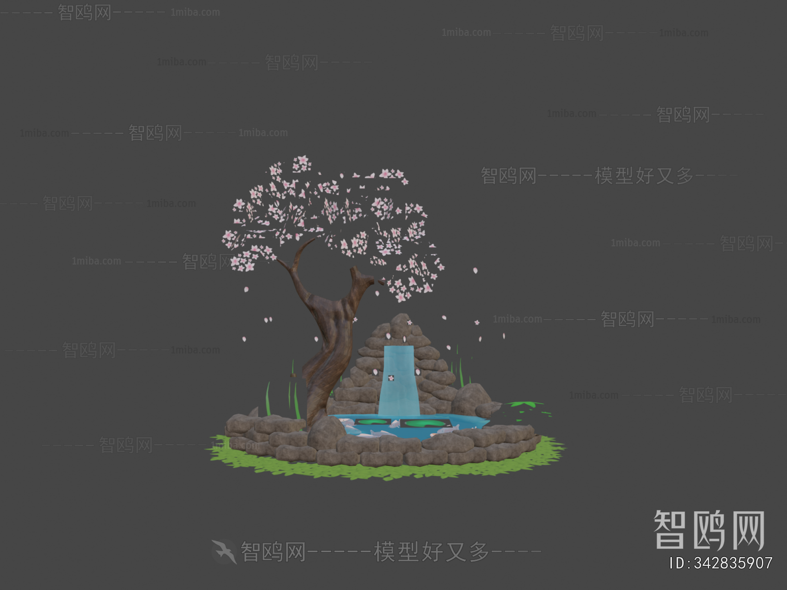 Modern Rockery Waterscape