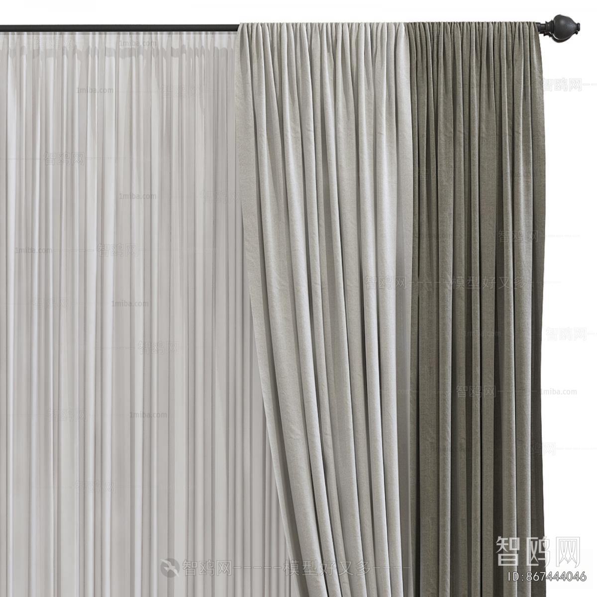 Modern The Curtain