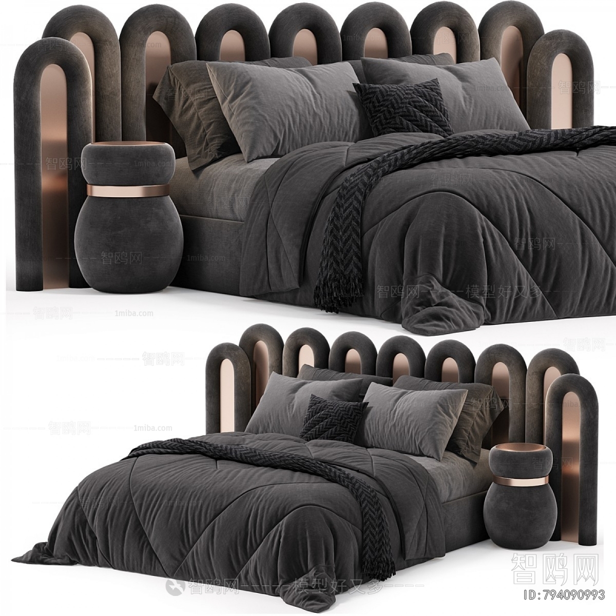 Modern Double Bed