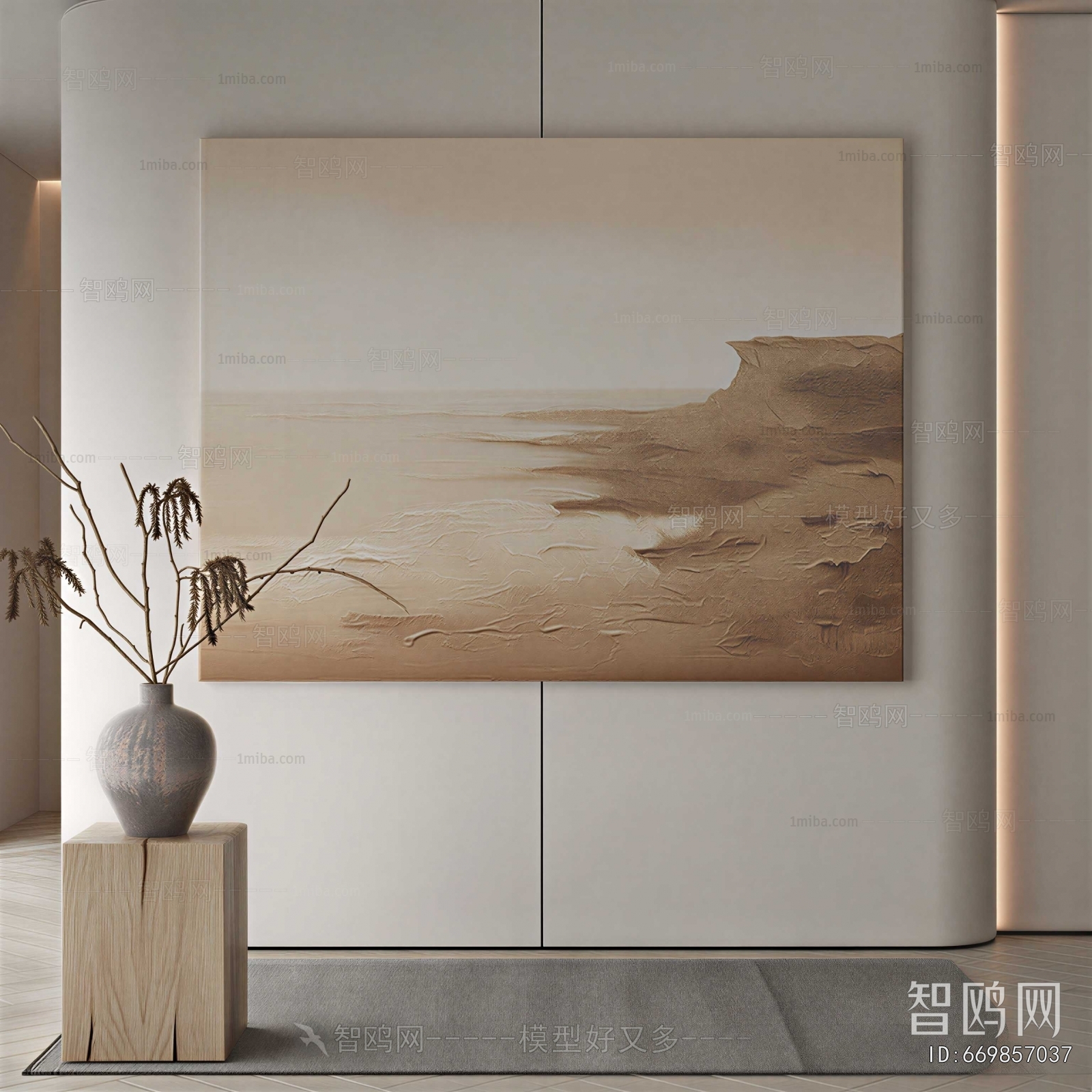 Wabi-sabi Style Painting