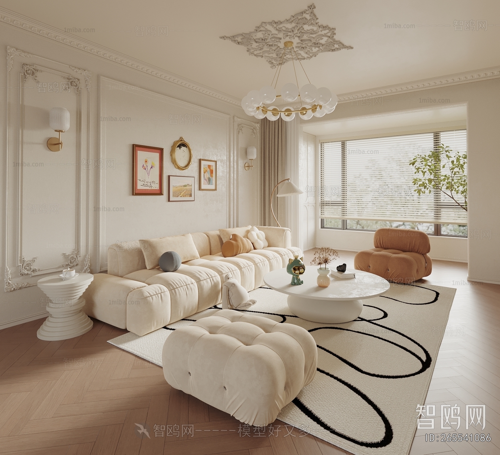 French Style A Living Room