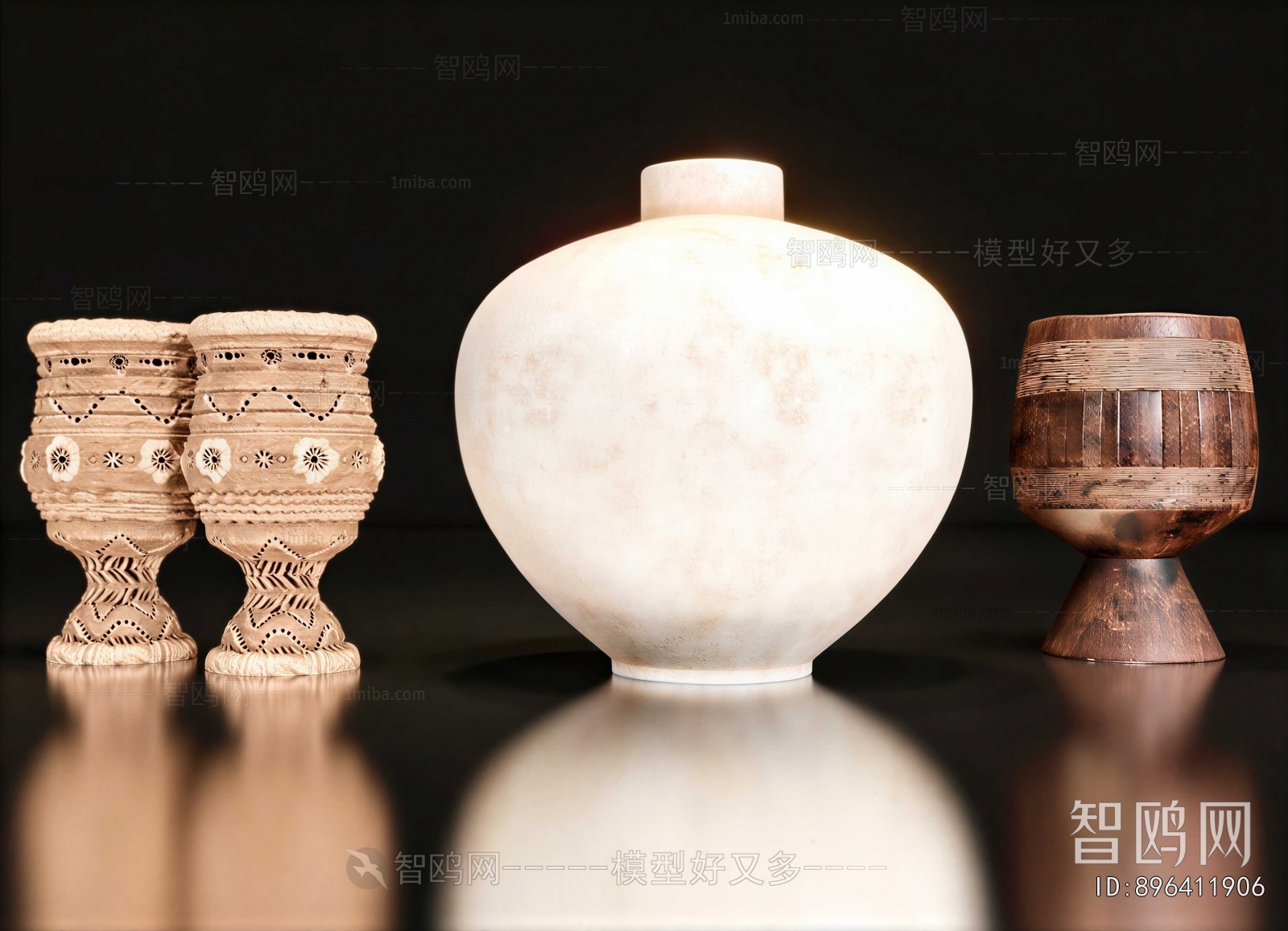 Retro Style Clay Pot