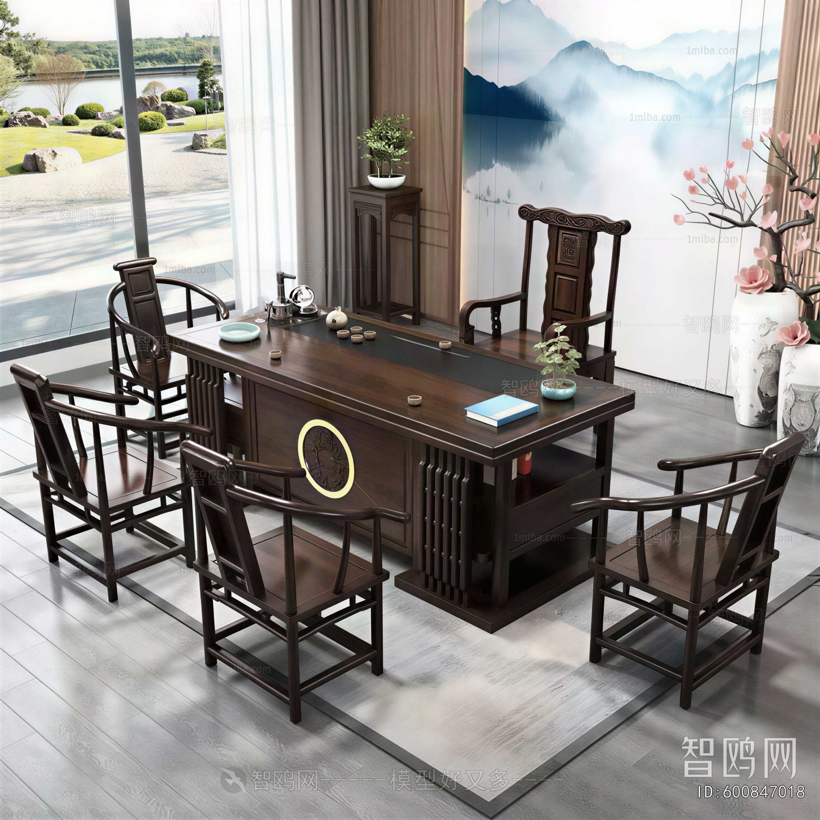 New Chinese Style Tea Tables And Chairs