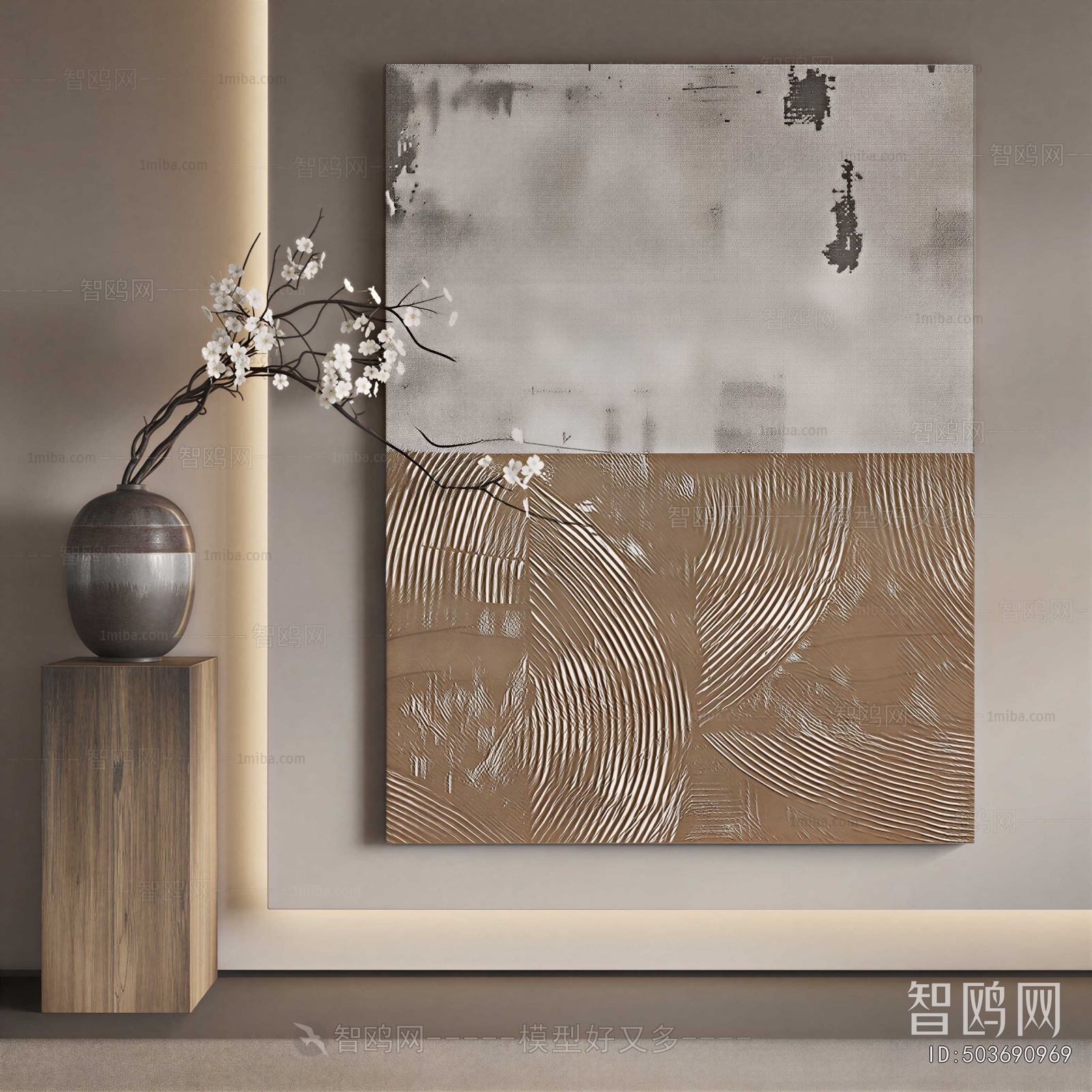 Wabi-sabi Style Painting