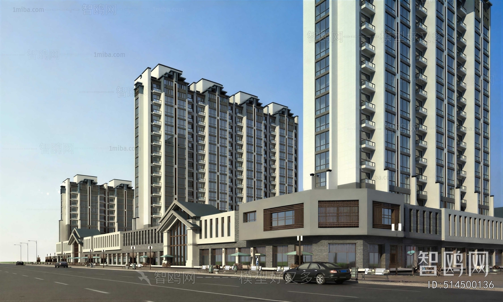 Modern Appearance Of Commercial Building