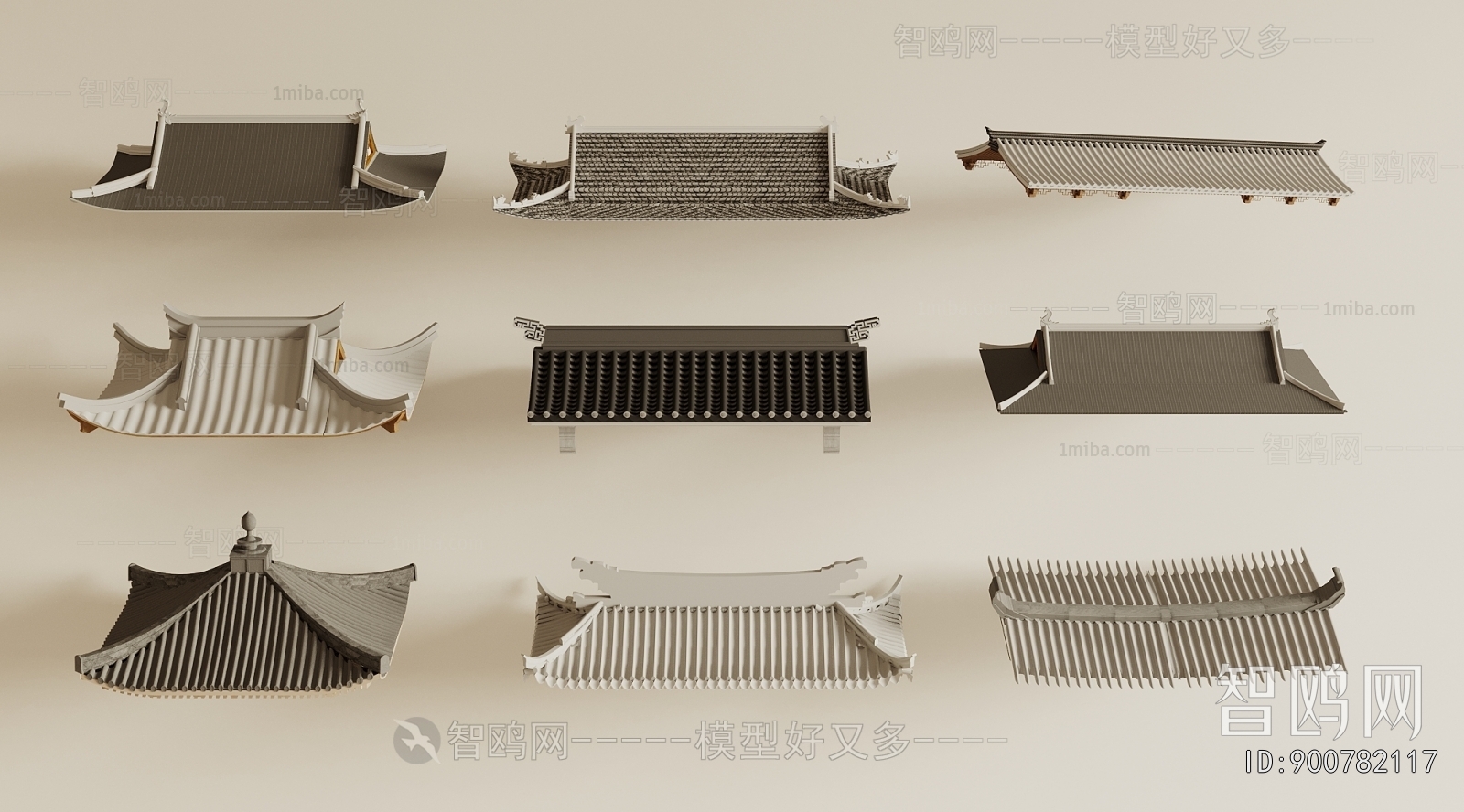 Chinese Style Building Component