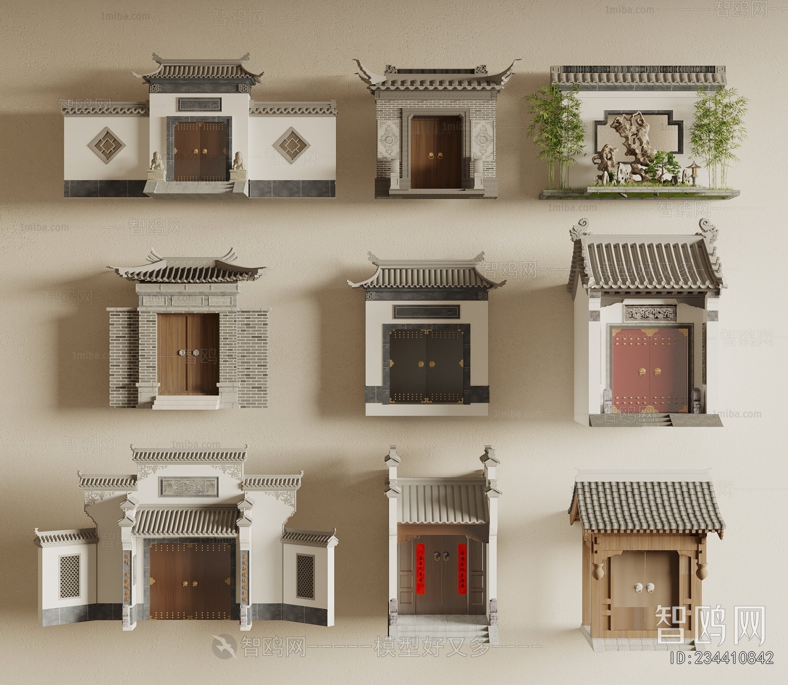 Chinese Style Facade Element