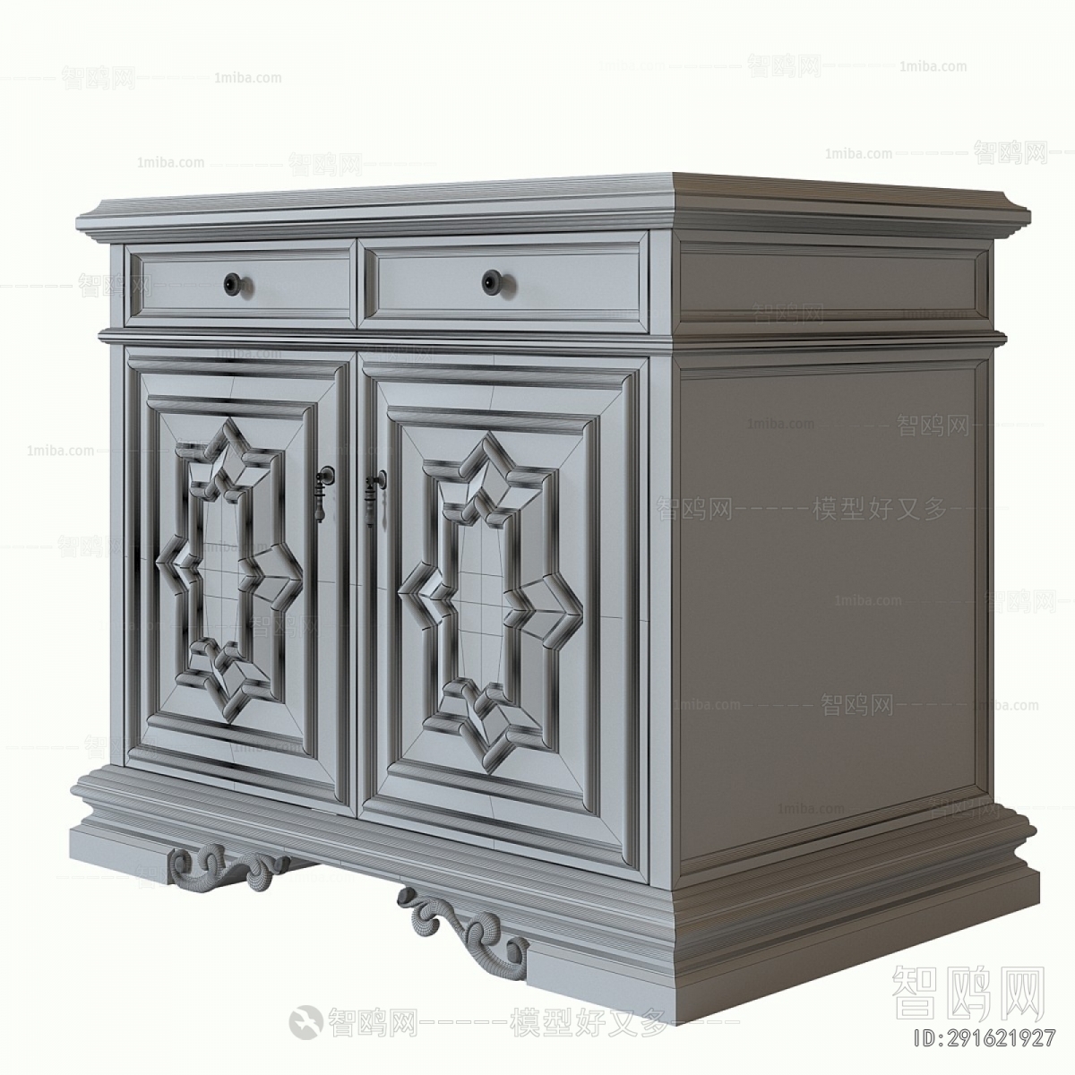 Simple European Style Sideboard