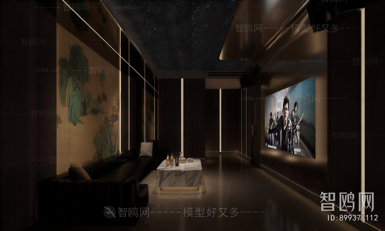 New Chinese Style KTV Box