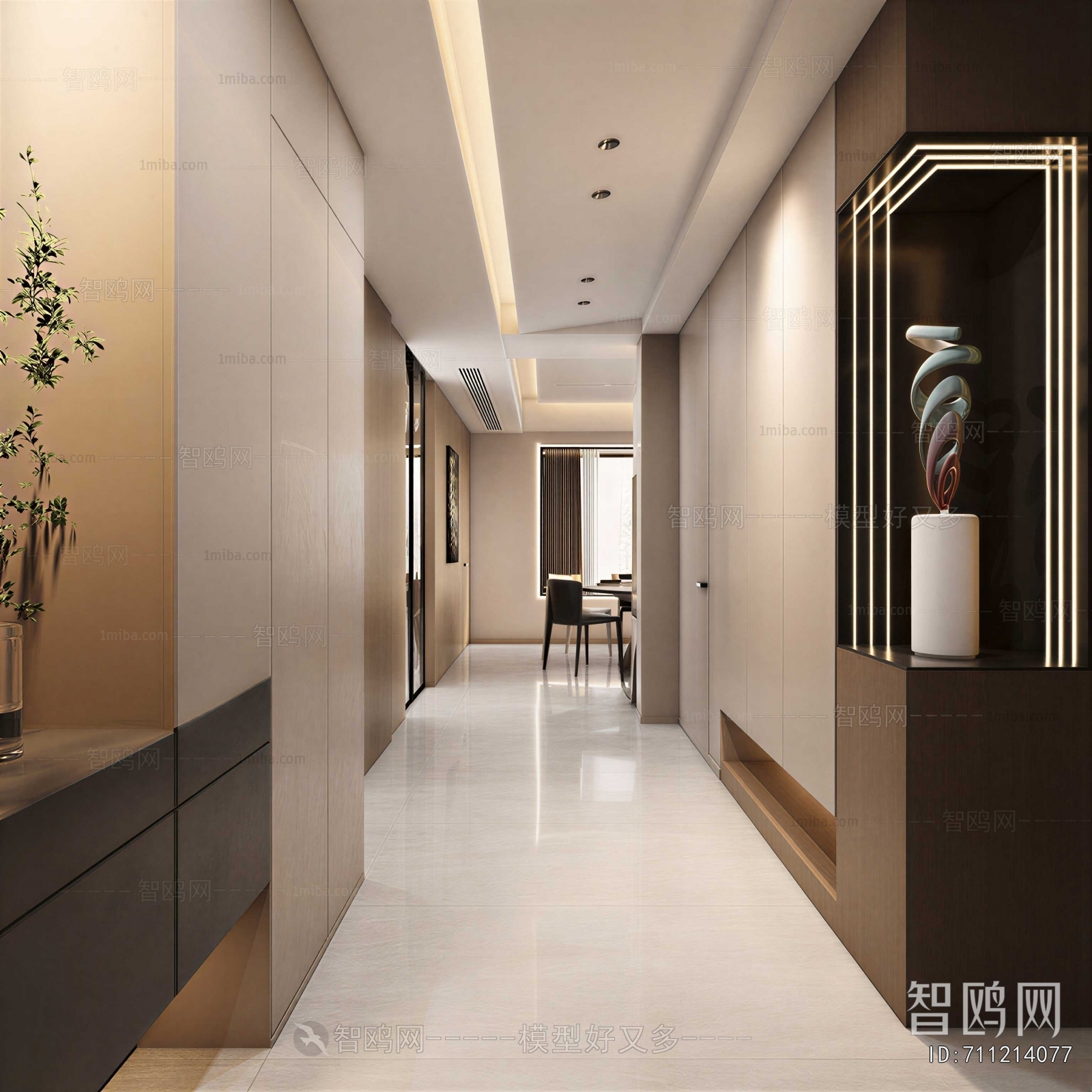 Modern Hallway