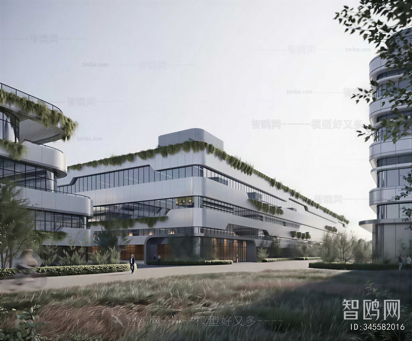 Modern Appearance Of Commercial Building