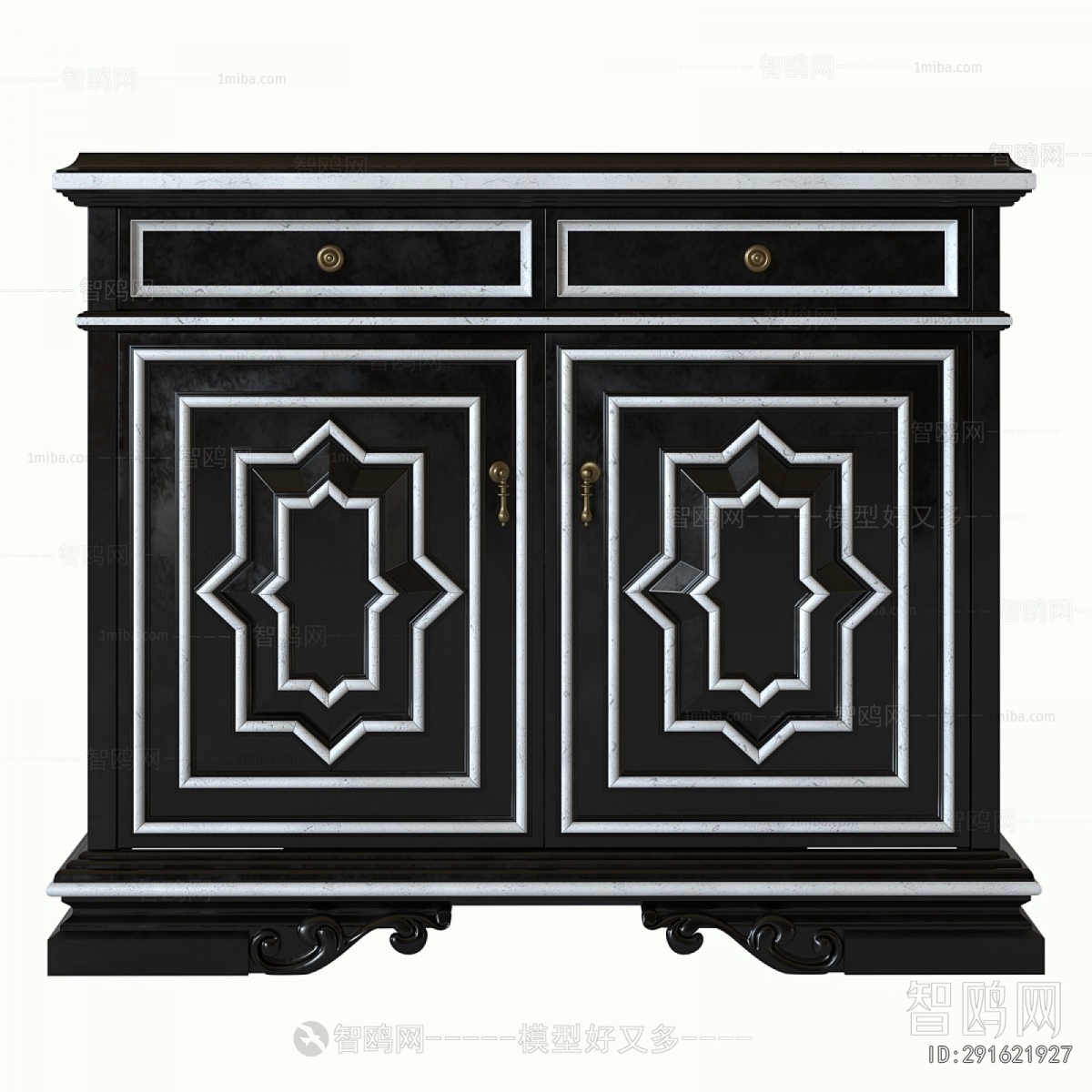Simple European Style Sideboard
