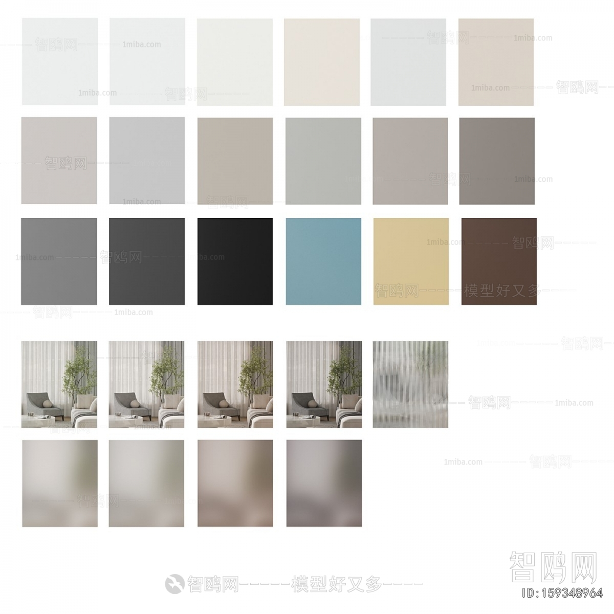 Simple European Style Door