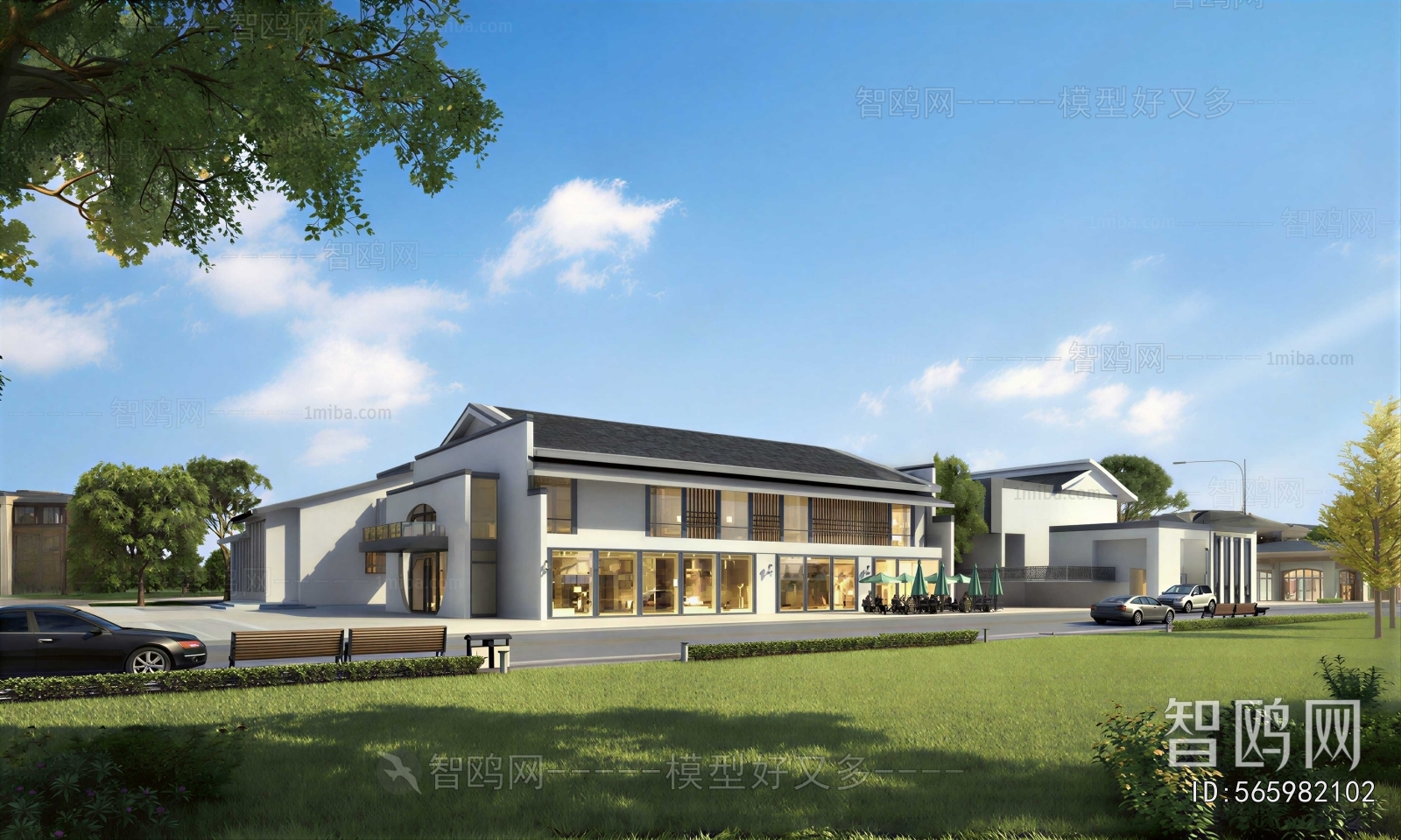 Modern Public Building