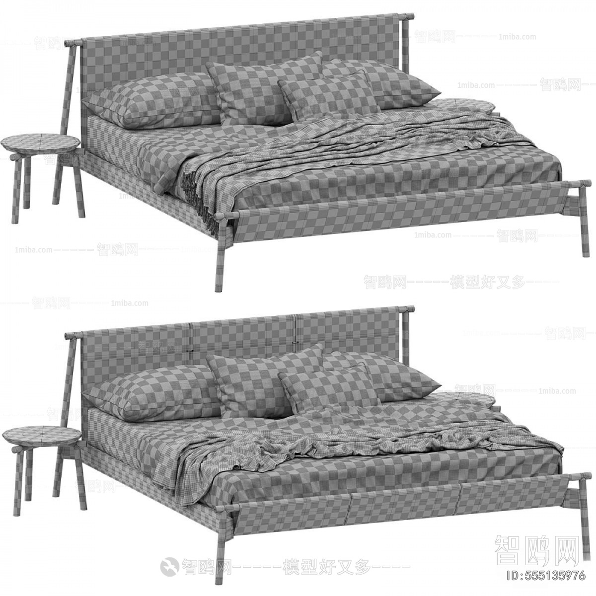 Modern Double Bed