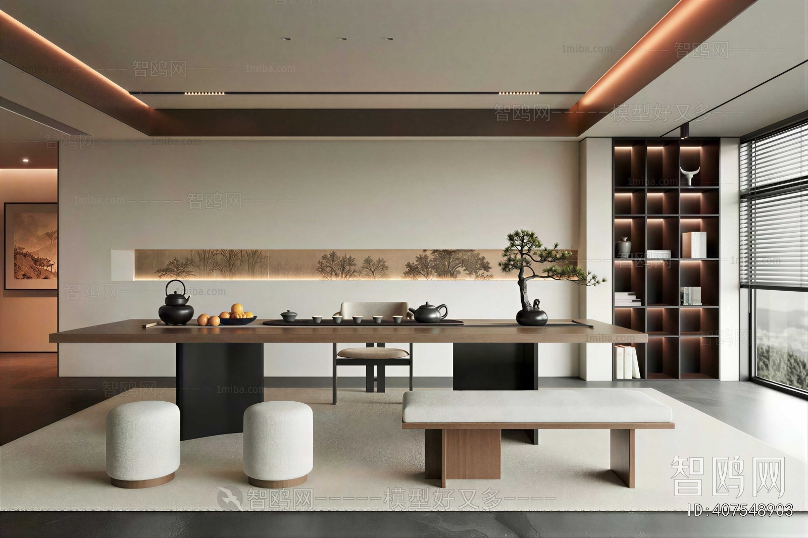 New Chinese Style Tea House