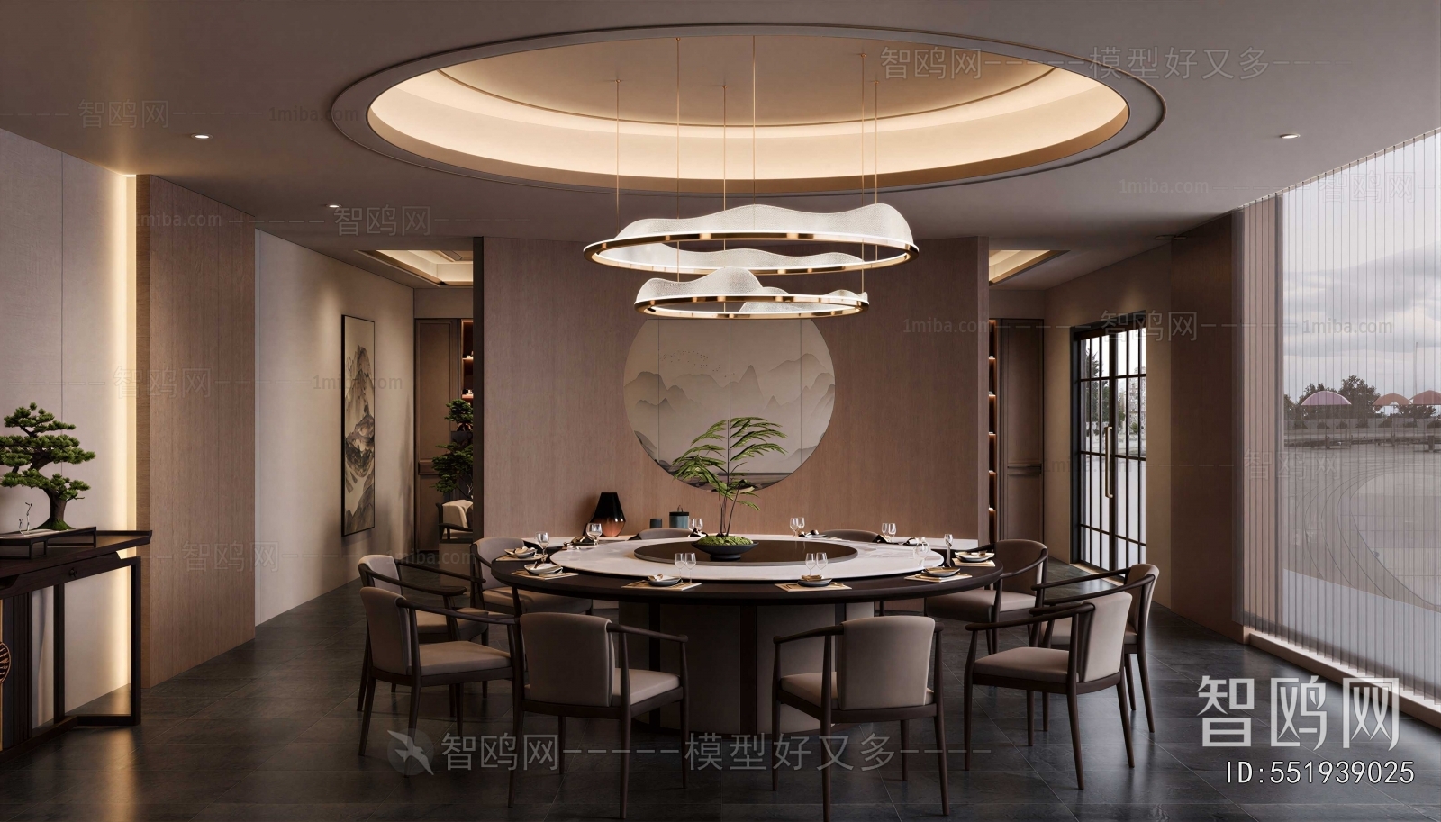 New Chinese Style Restaurant Box