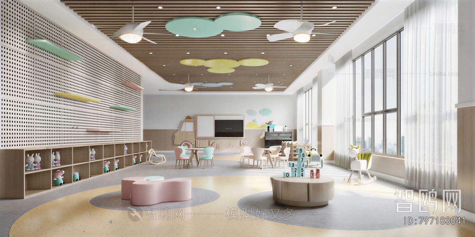 Modern Kindergarten Classrooms