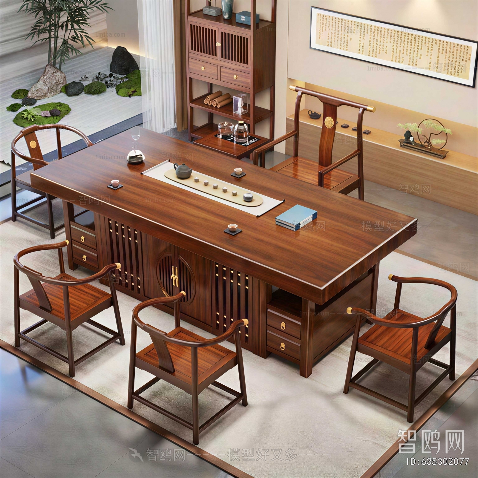 New Chinese Style Tea Tables And Chairs